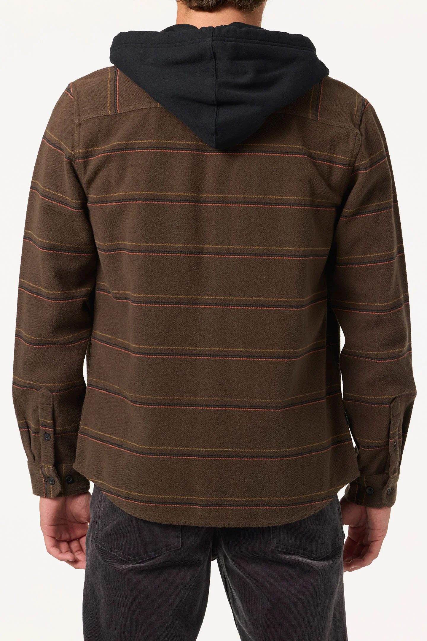 Archer Hooded Flannel Standard Fit Long Sleeve Shirt - Image 5