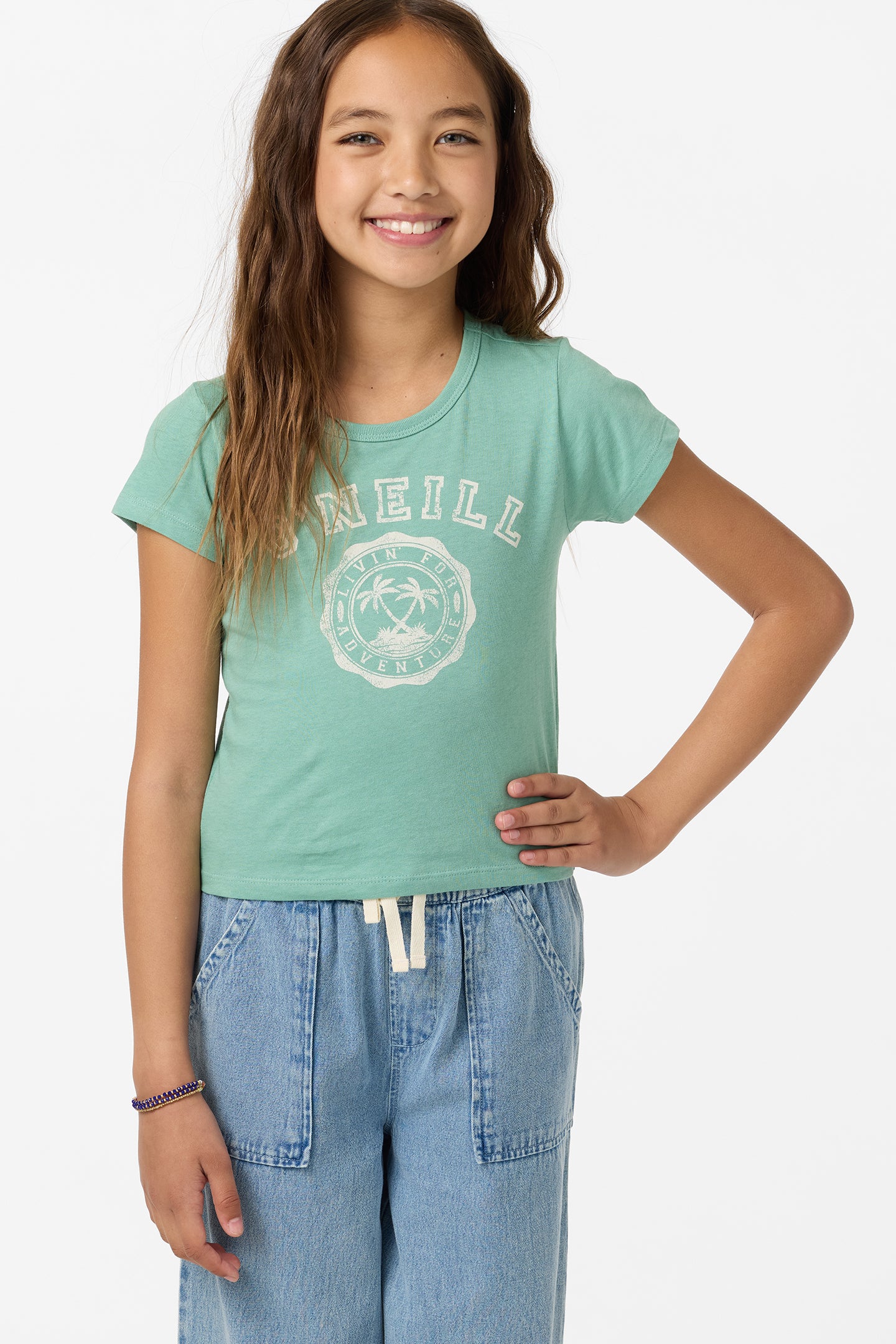 Girl's Athletic Seal Willa Skimmer Tee