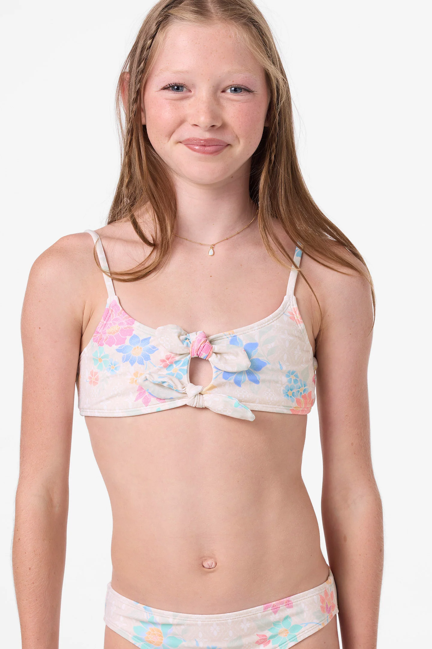 Girl's Bali Floral Hanky Set - Image 4