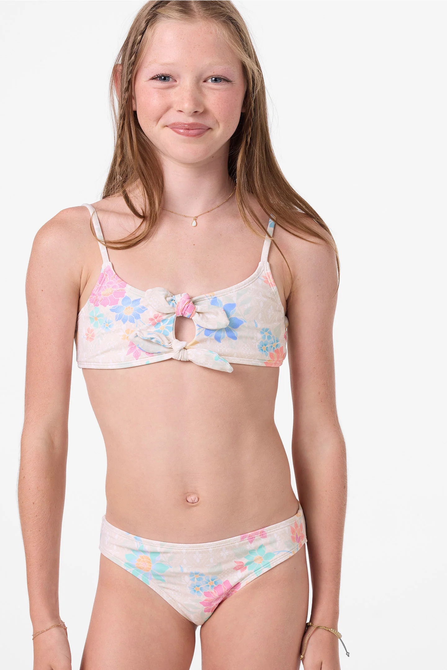 Girl's Bali Floral Hanky Set - Image 6