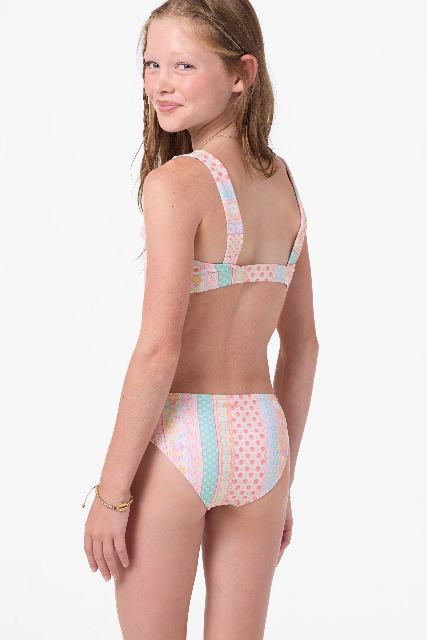 Girl's Bali Floral Square Neck Set - Image 2