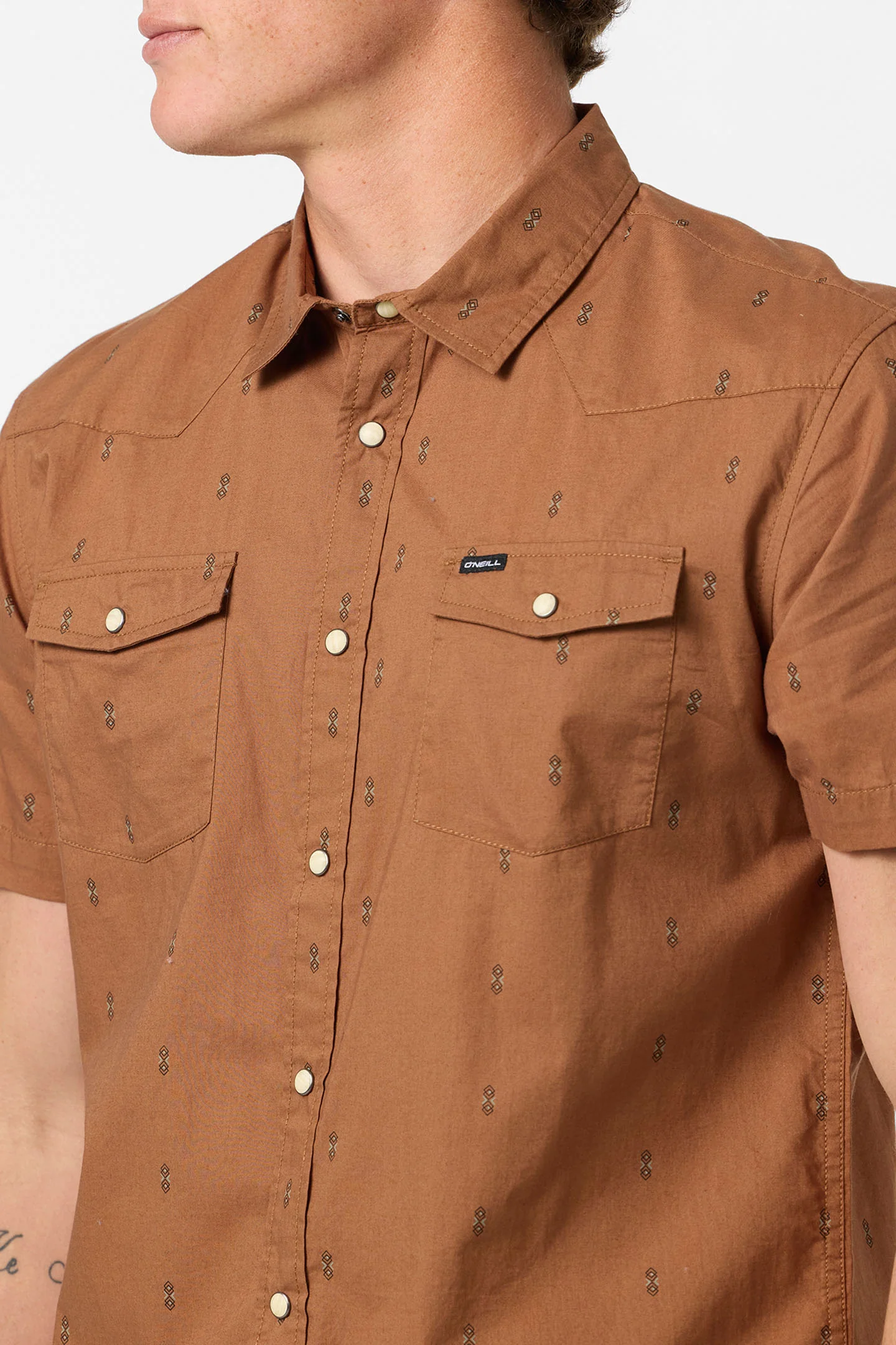 Bar Dog Snap Standard Fit Shirt - Image 4