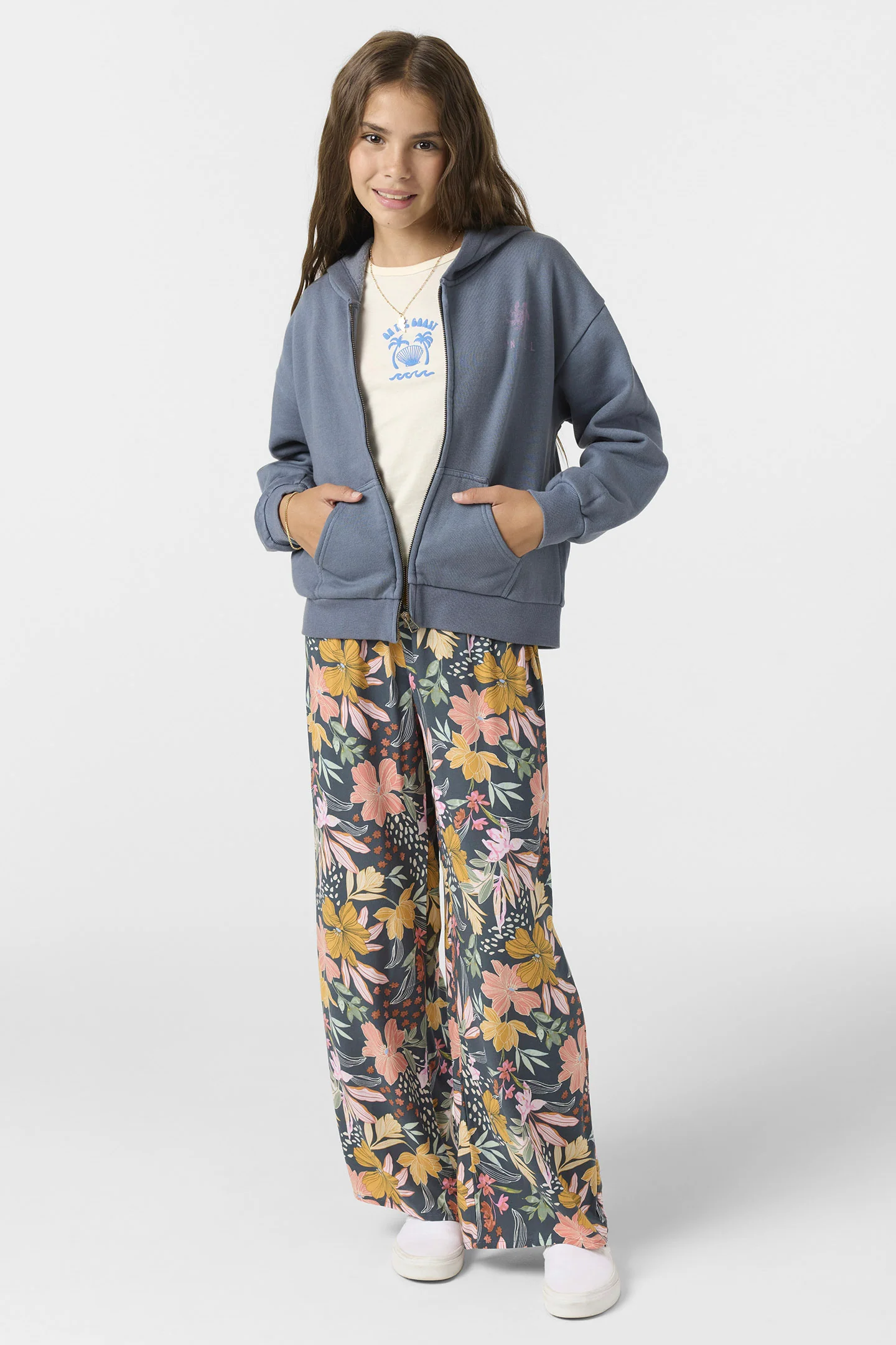 Girl's Barlow Zip Fleece - Image 3