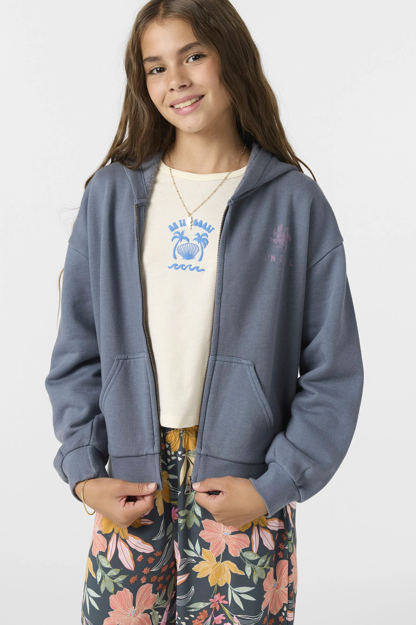 Girl's Barlow Zip Fleece - Image 4