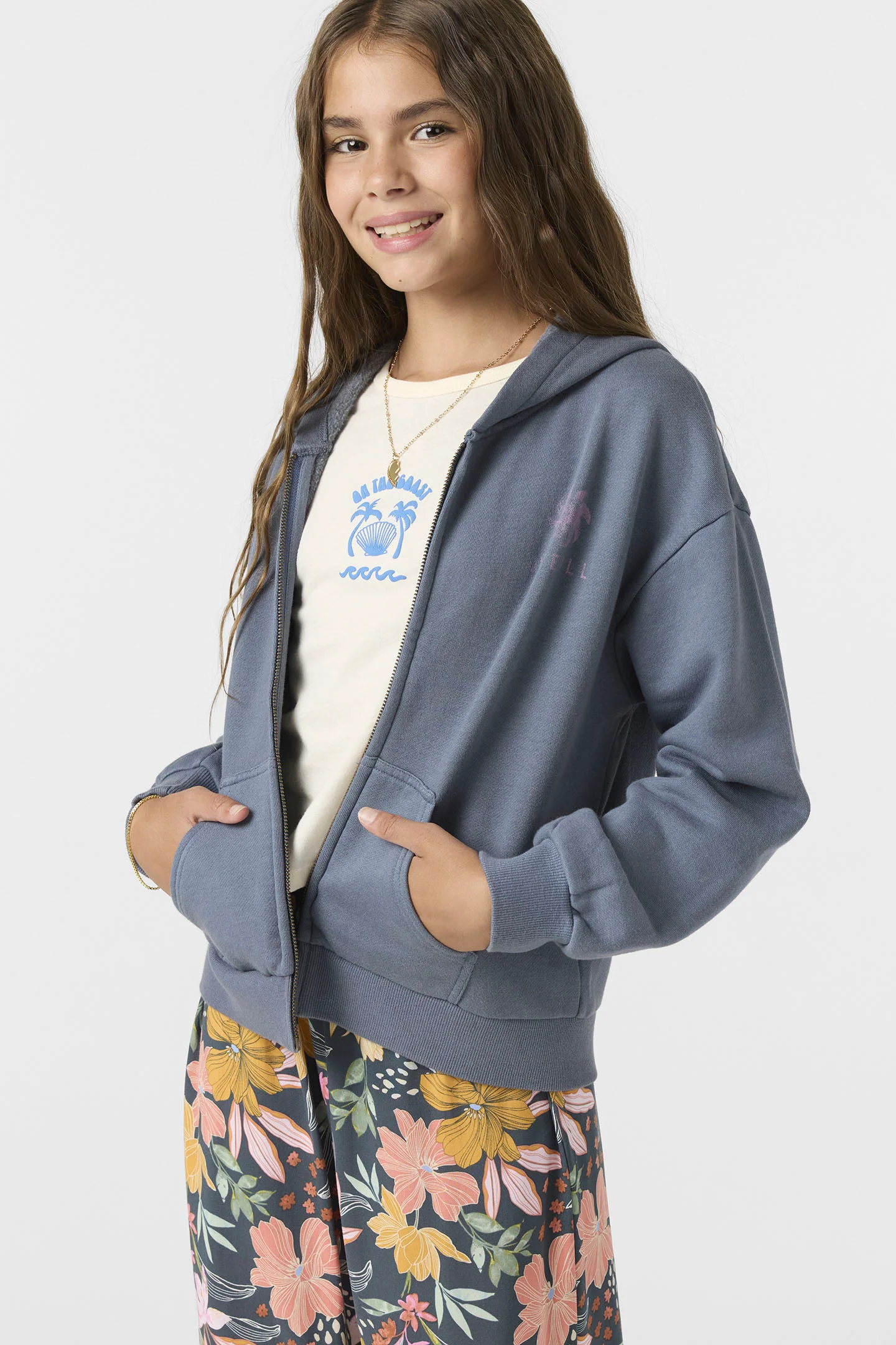 Girl's Barlow Zip Fleece - Image 5