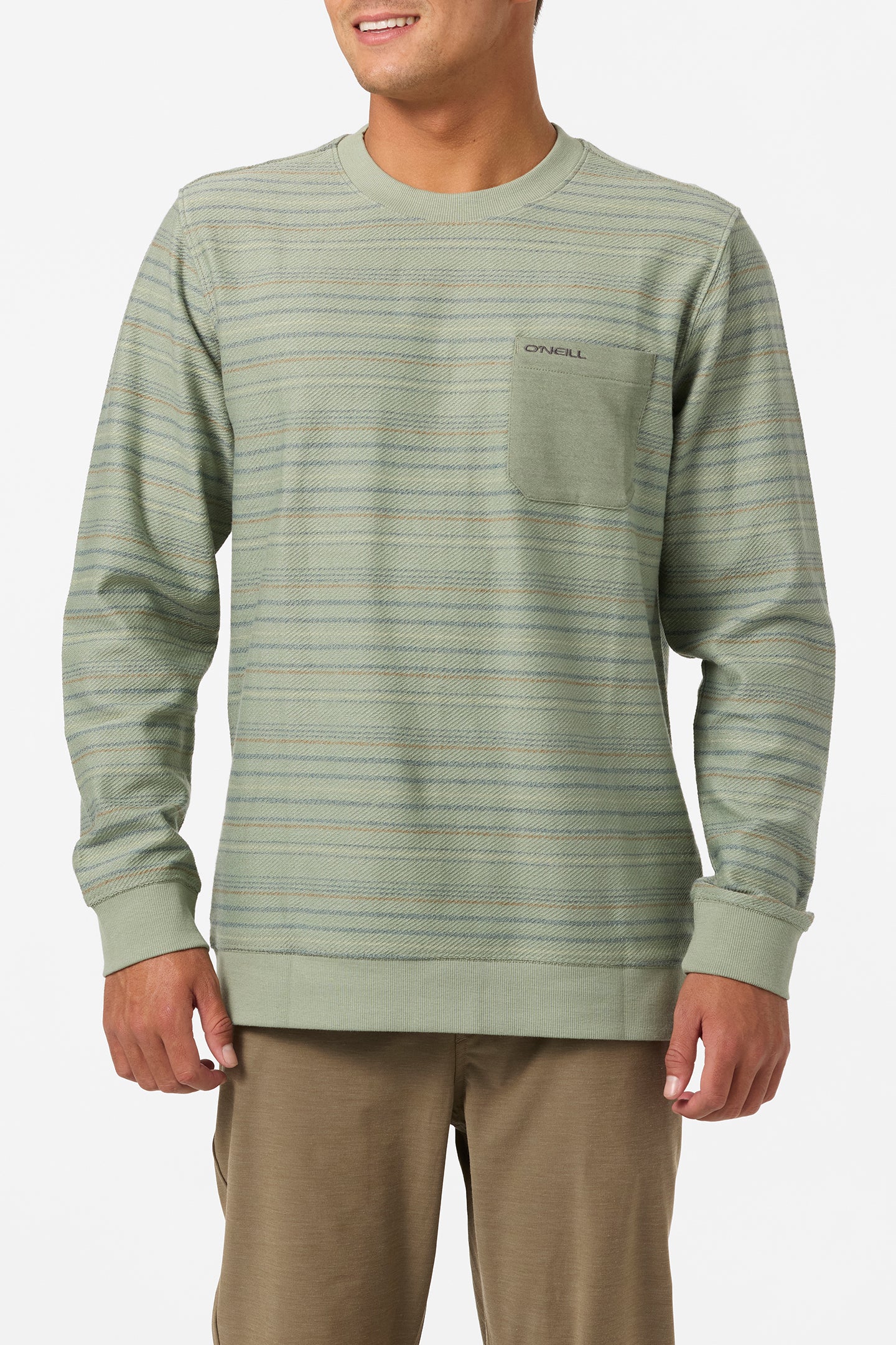 Bavaro Blocked Crew Neck Fleece - Image 2