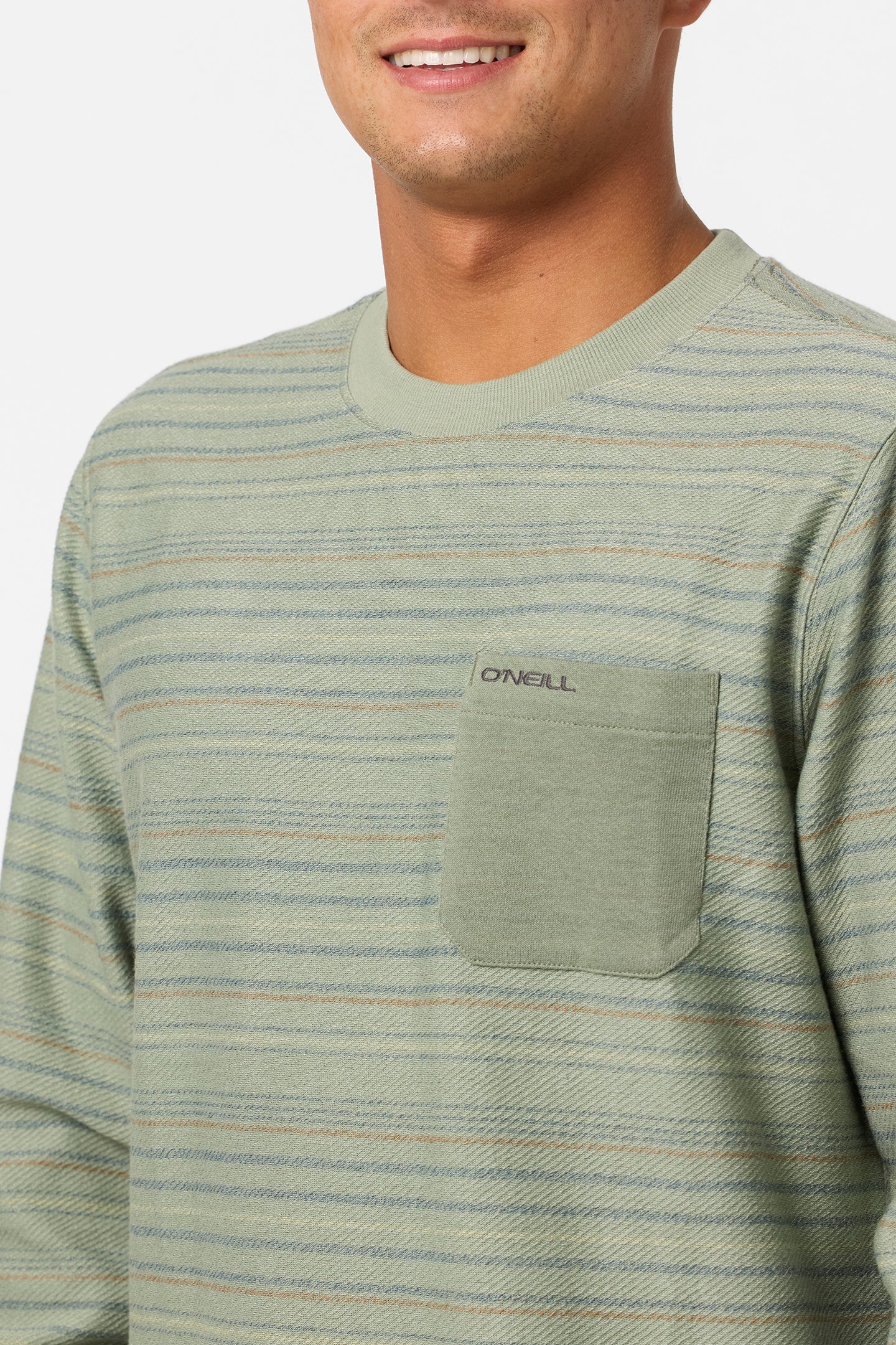 Bavaro Blocked Crew Neck Fleece - Image 3