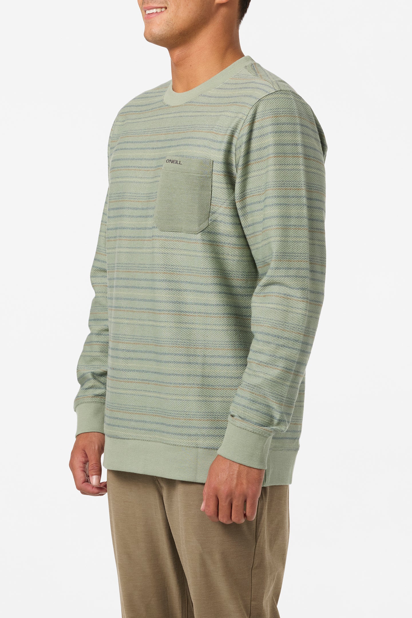 Bavaro Blocked Crew Neck Fleece - Image 4