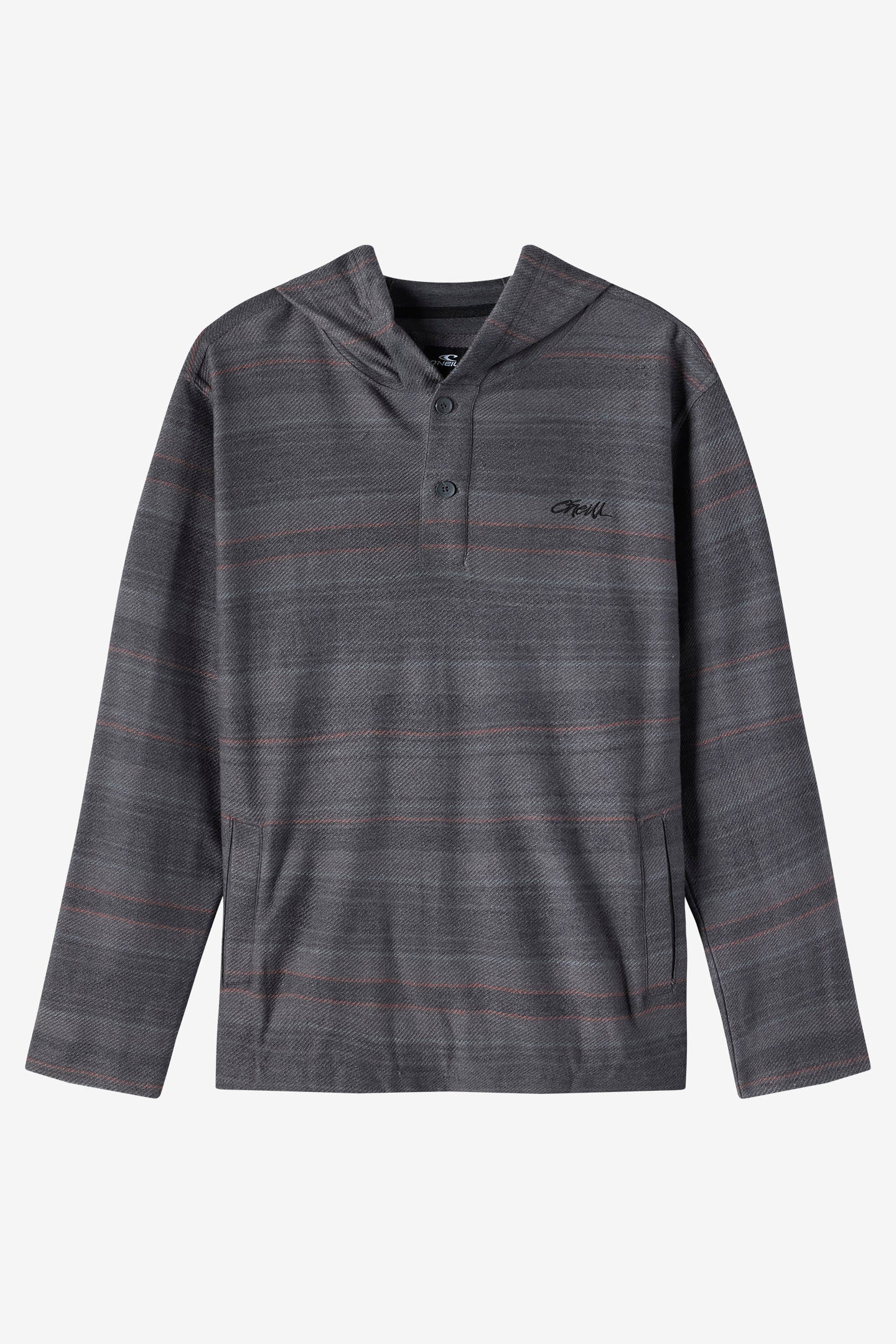 Boy's Bavaro Stripe Poncho Pullover Fleece