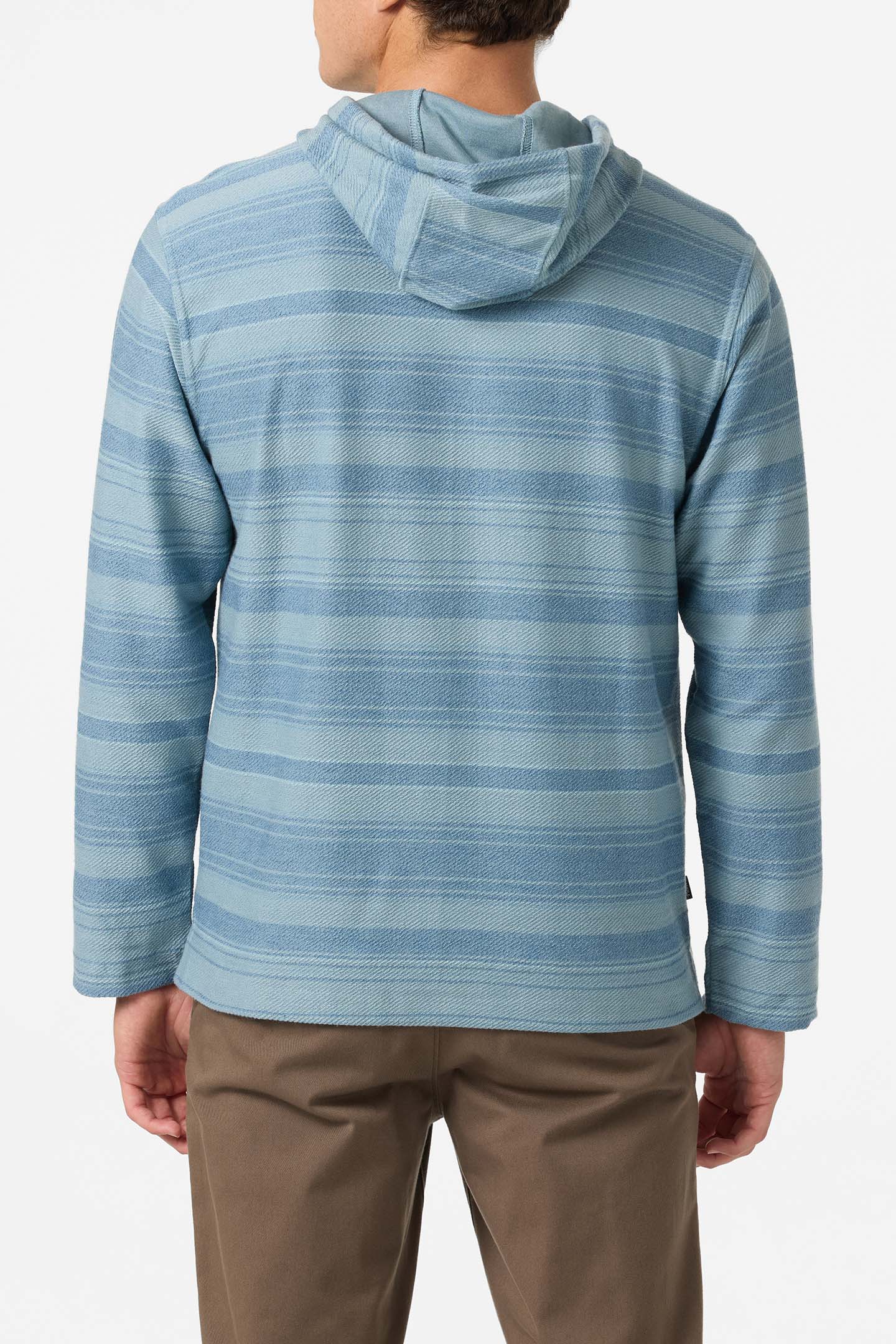 Bavaro Stripe Poncho Pullover Fleece - Image 6