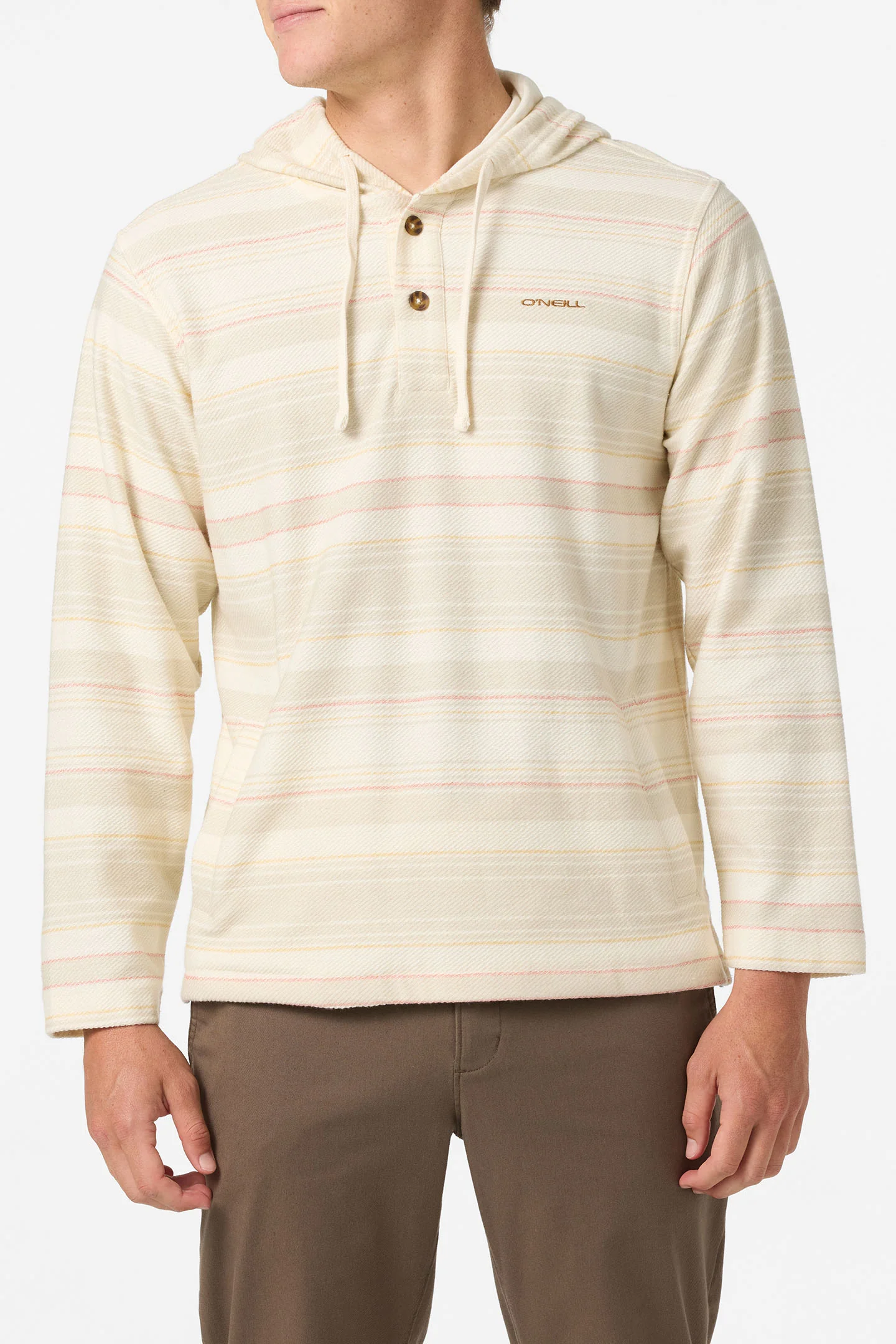 Bavaro Stripe Poncho Pullover Fleece - Image 2