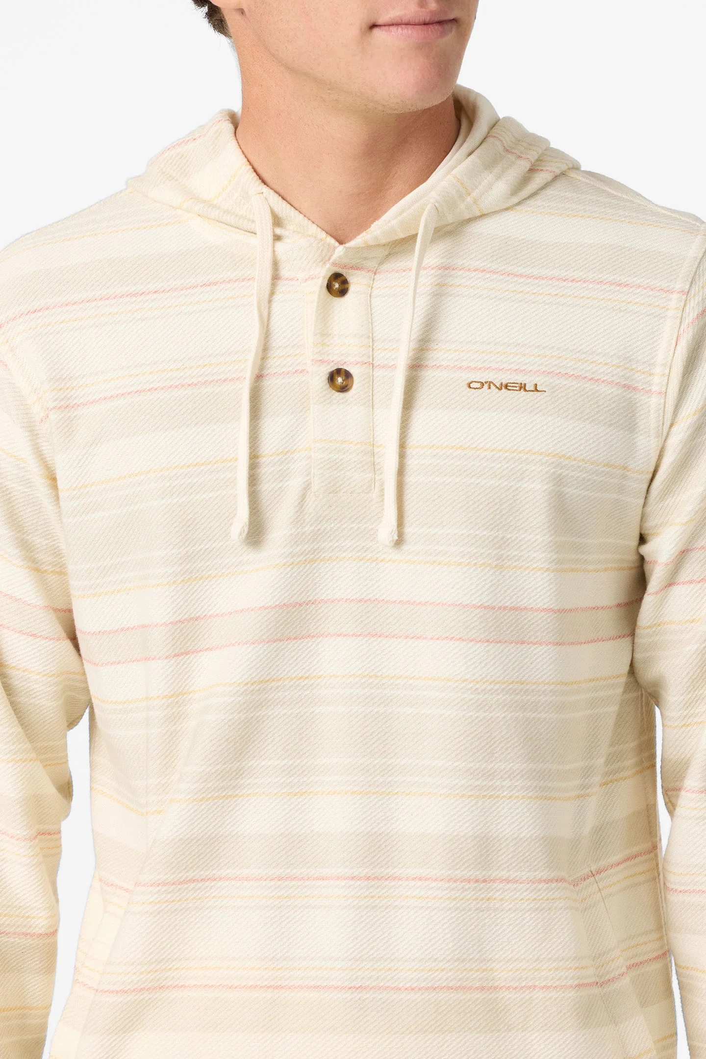 Bavaro Stripe Poncho Pullover Fleece - Image 4