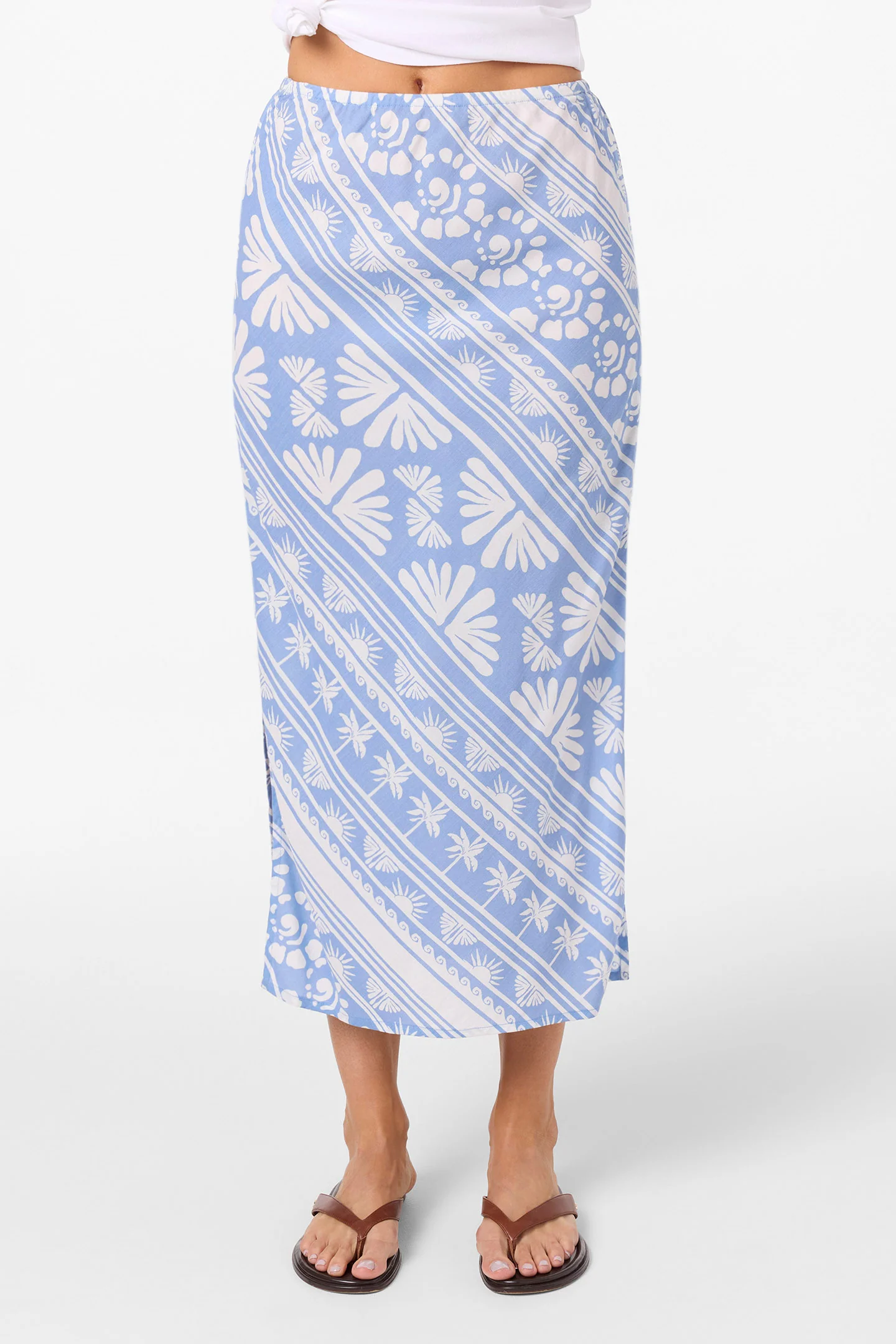 Bellamy Abstract Midi Skirt - Image 4
