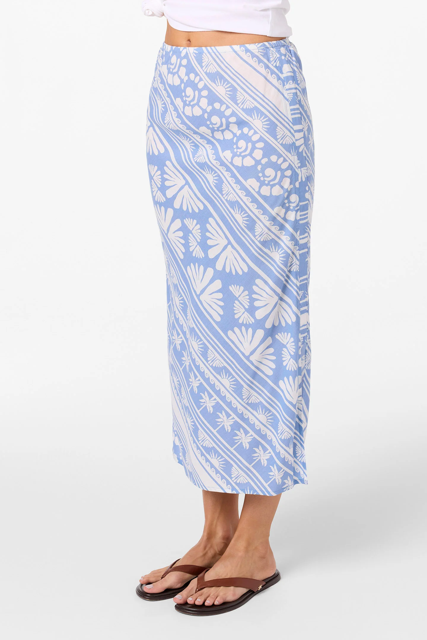 Bellamy Abstract Midi Skirt - Image 5