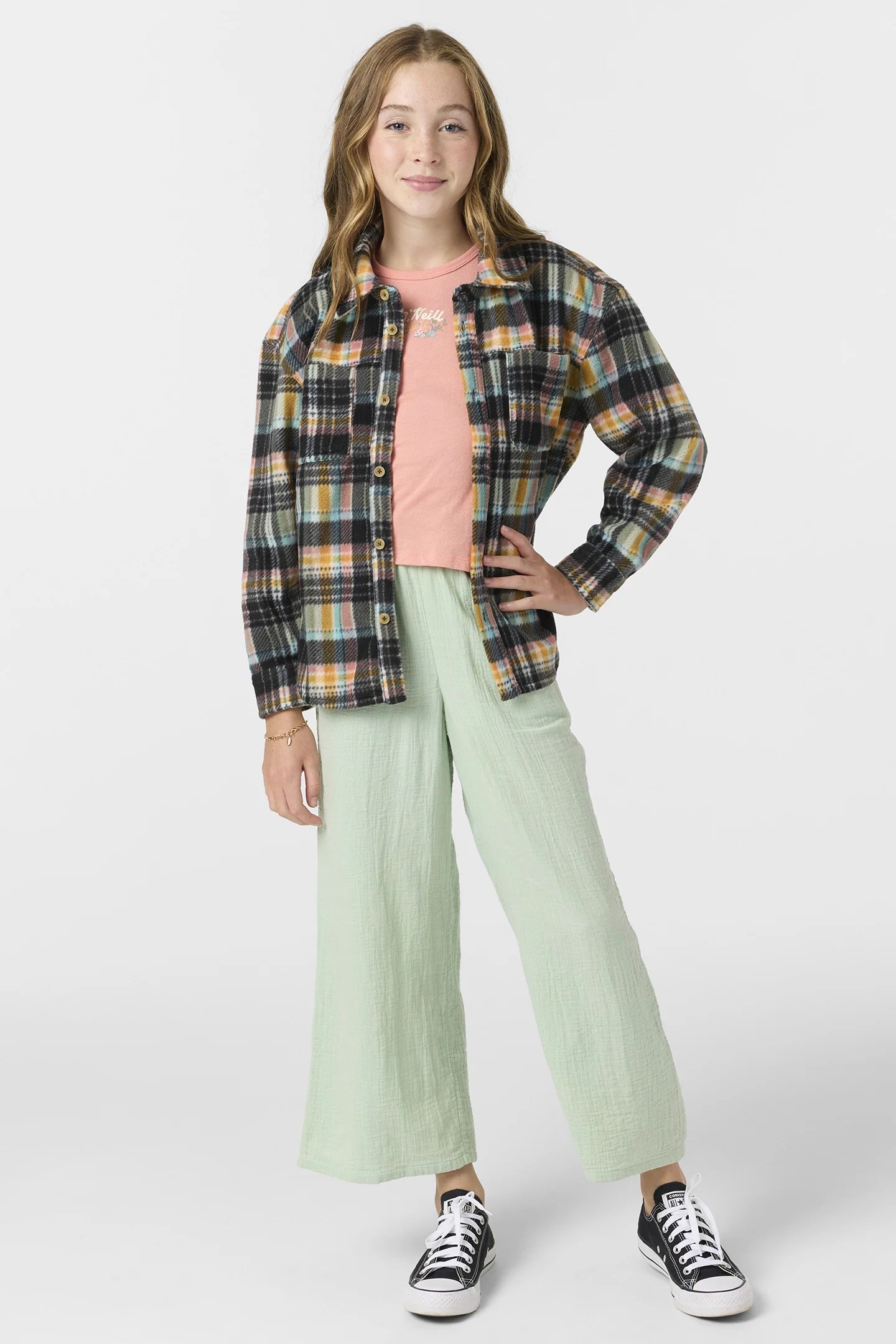 Girl's Bennet Long Sleeve Top - Image 3