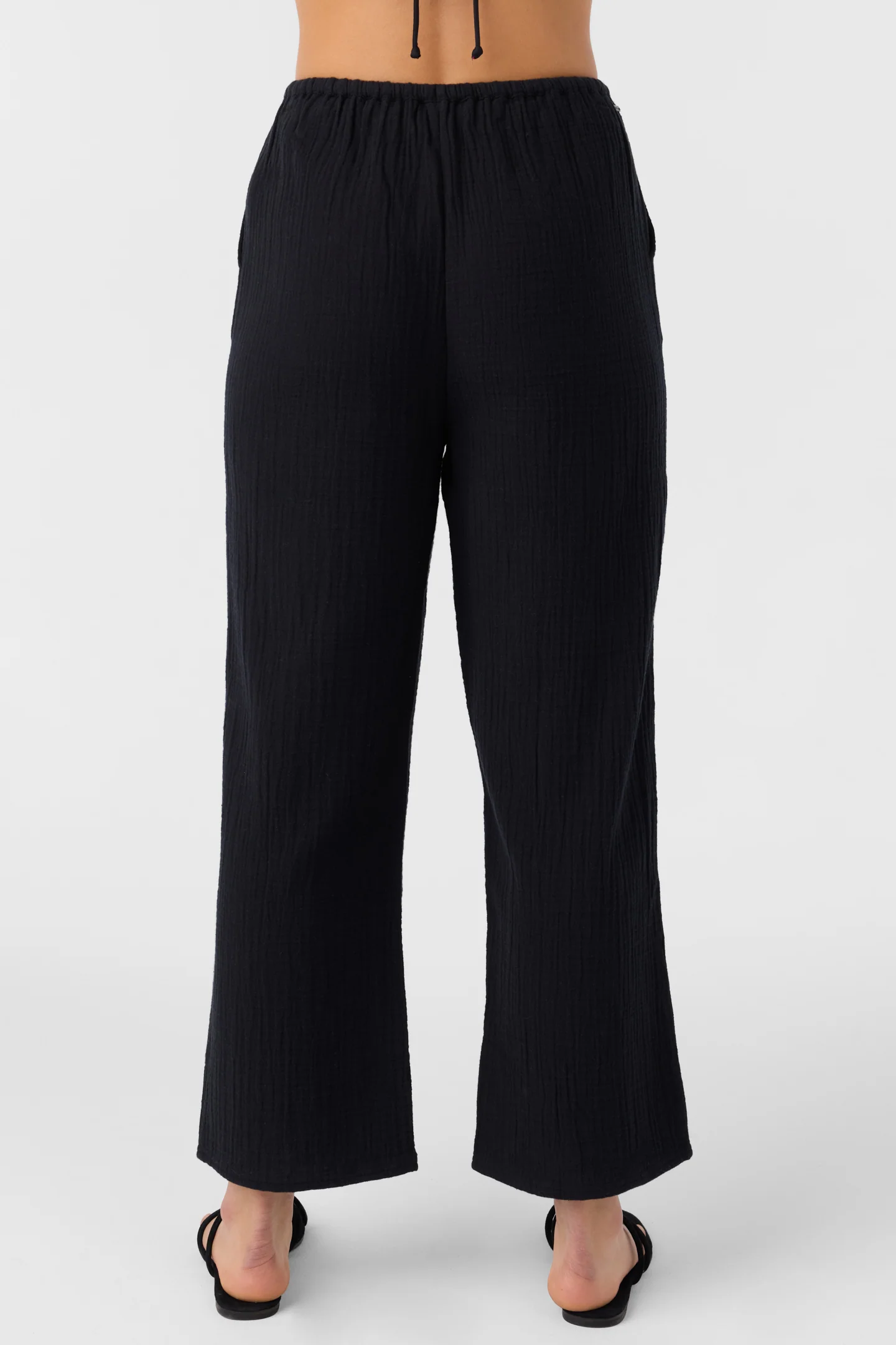 Brenda Crinkle Double Gauze Beach Pants - Image 6
