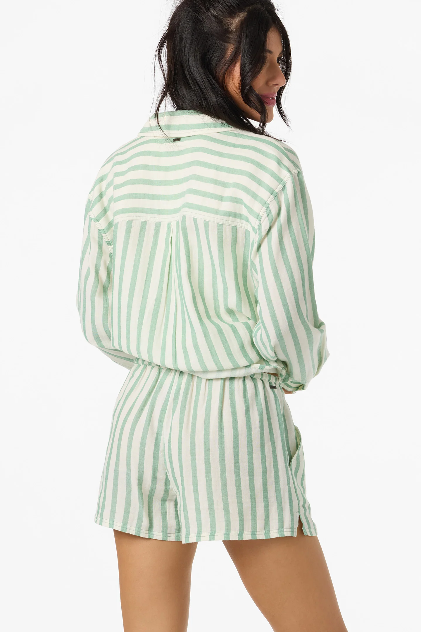 Brenda Stripe Beach Shorts - Image 3