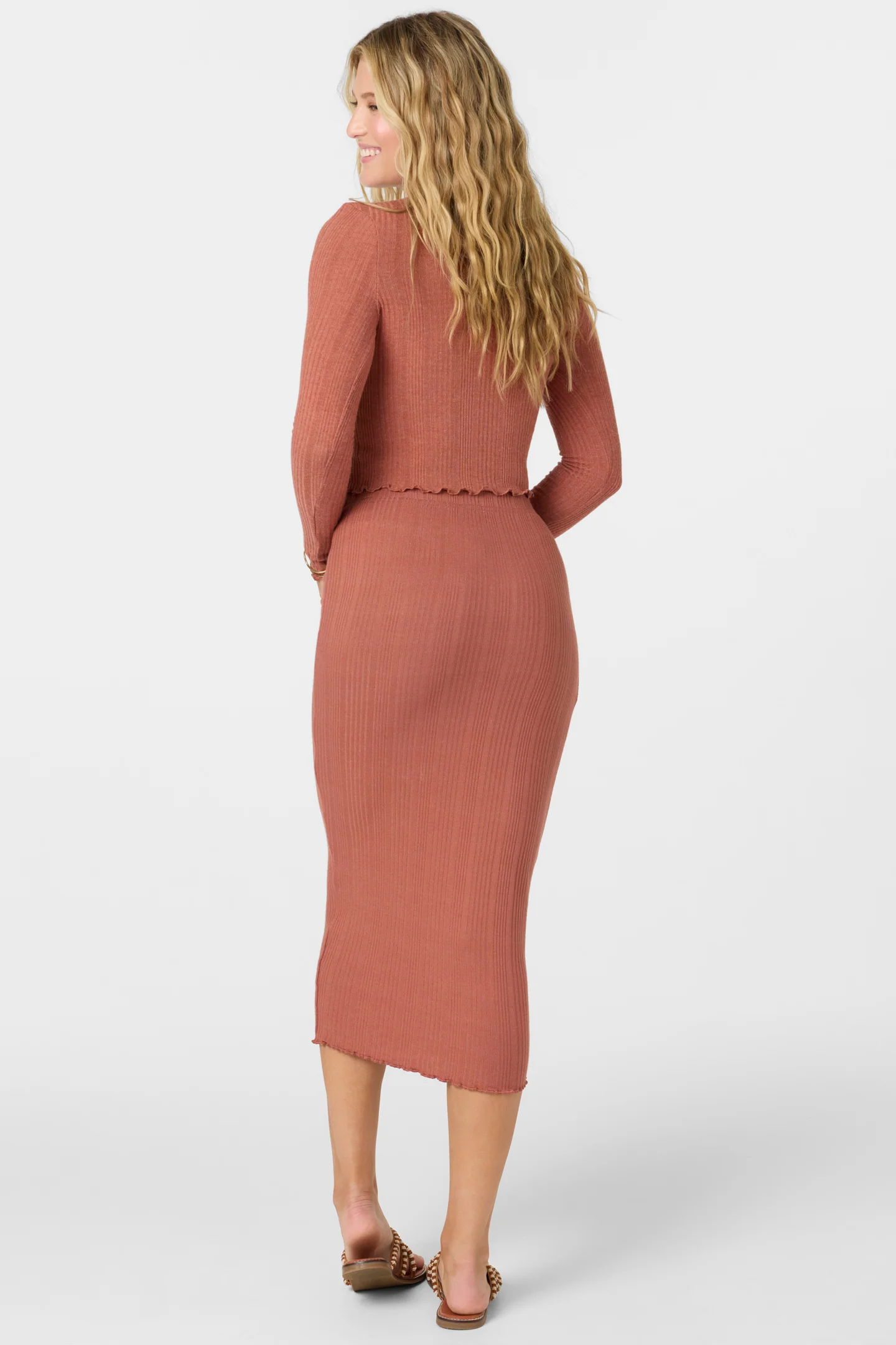 Brennan Knit Midi Skirt - Image 8