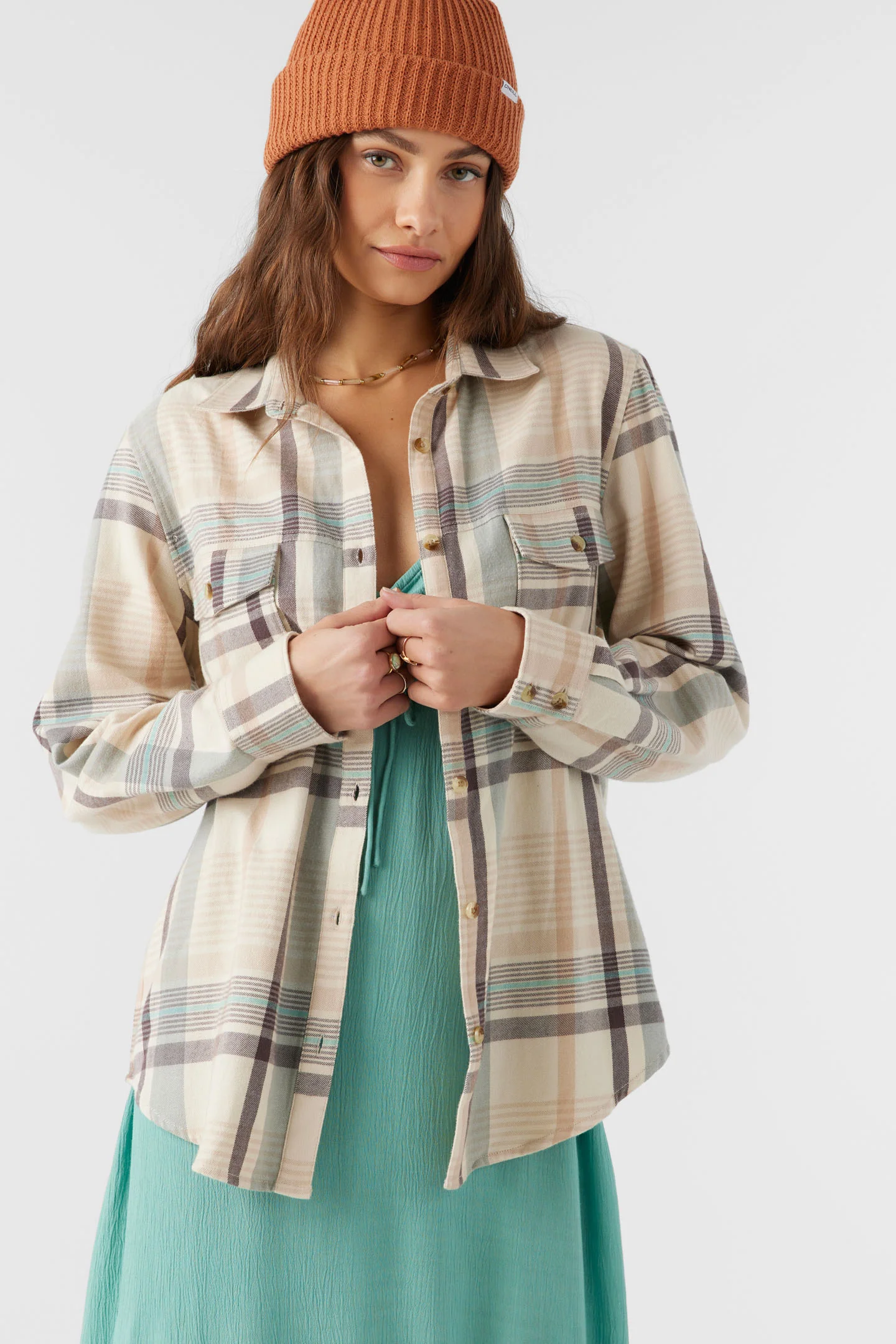 Brooks Flannel Oversized Fit Shirt - Image 5