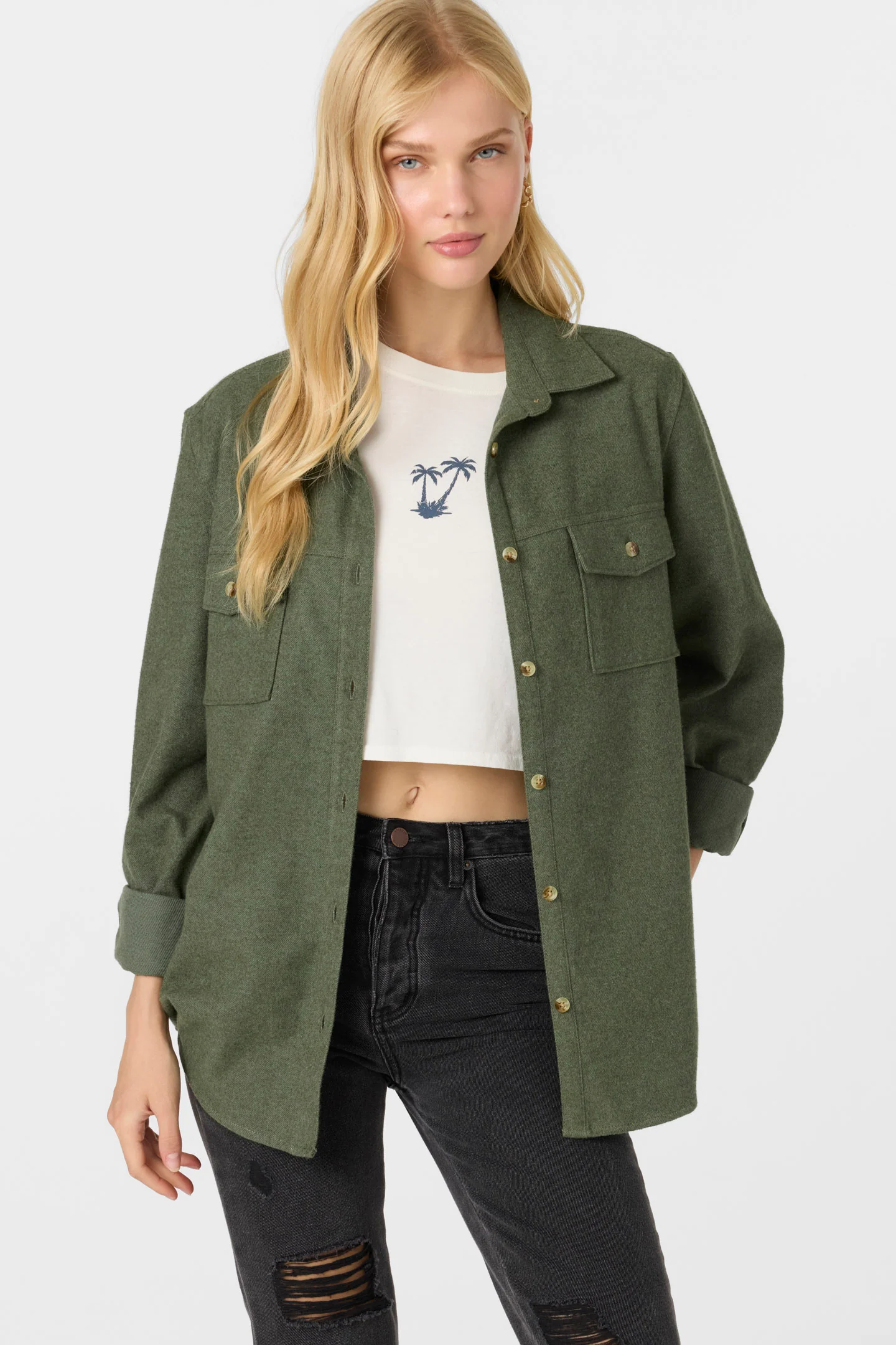 Brooks Flannel Oversized Fit Shirt - Image 8