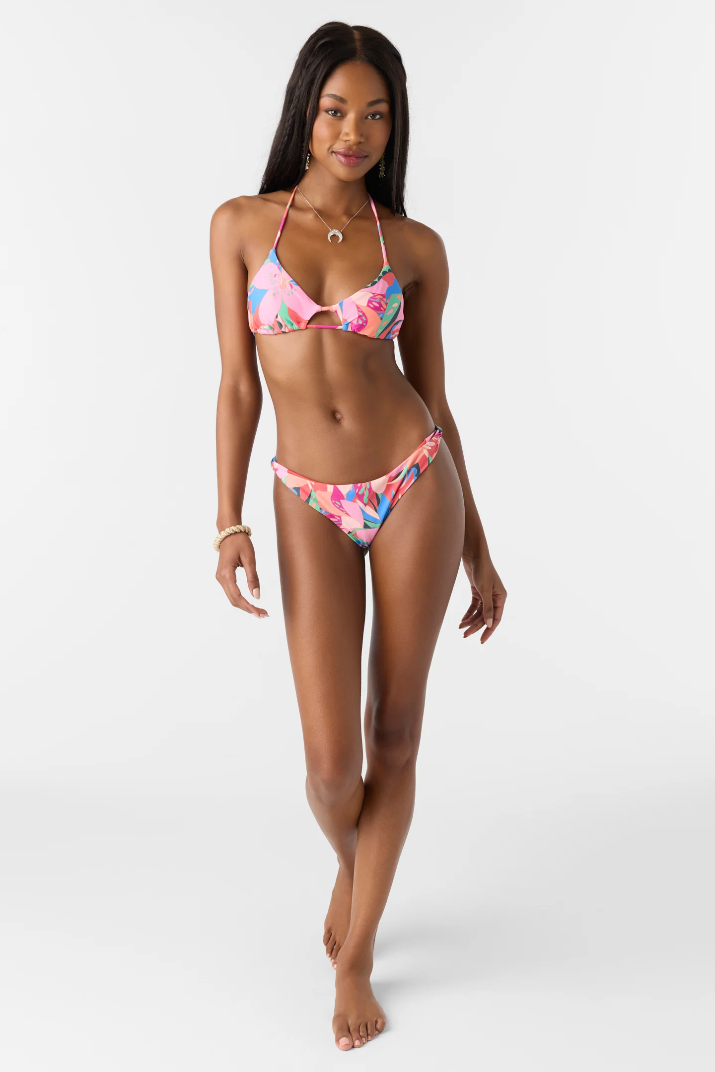 Cabana Floral Madrid Halter Top - Image 3