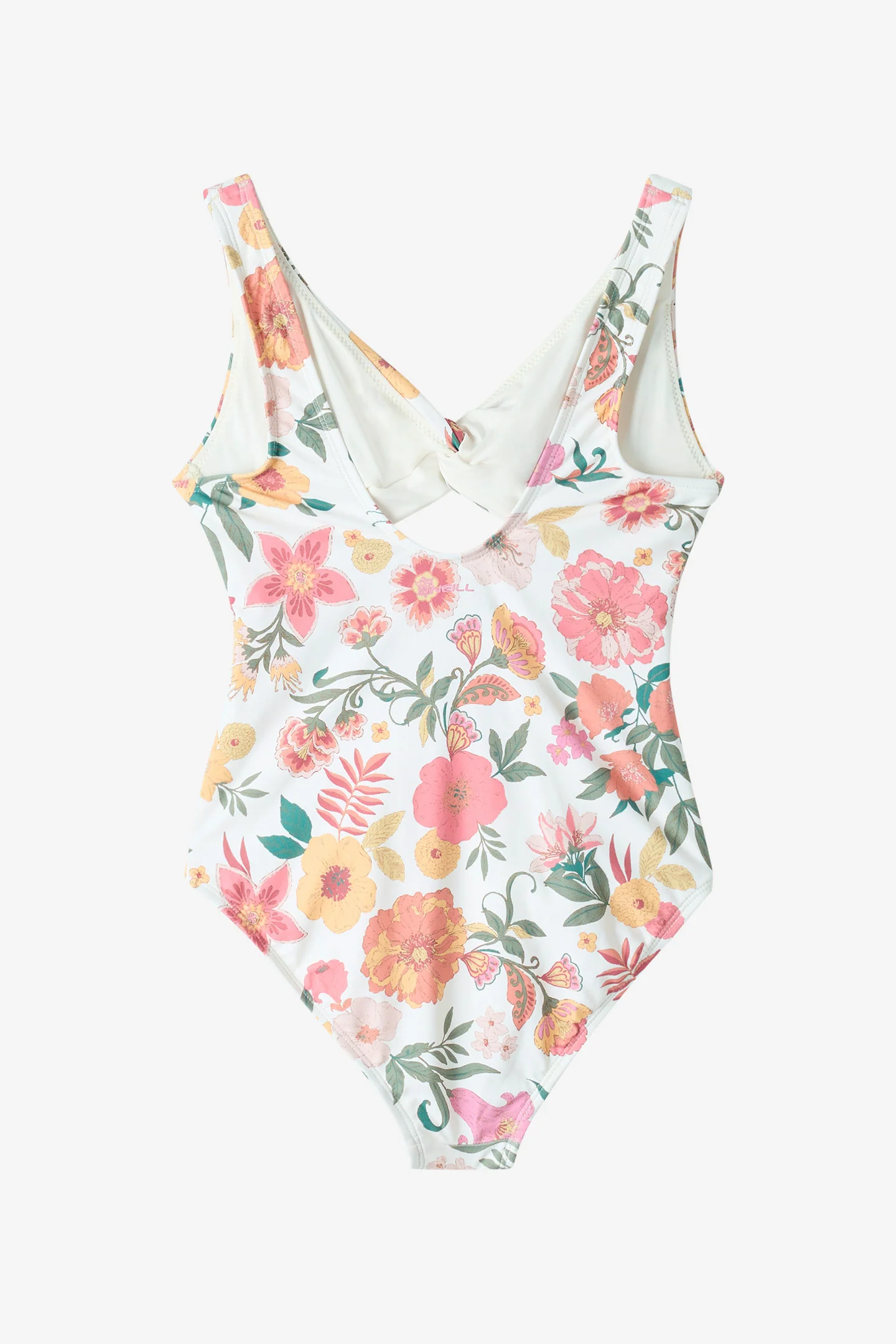 Girl's Camellia Floral Twisted One-Piece - Image 7