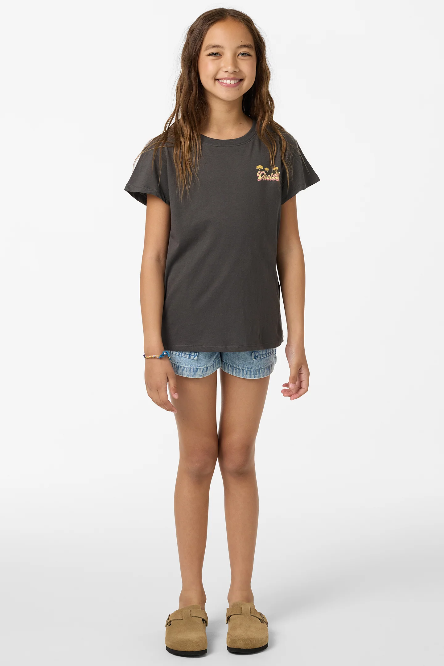 Girl's Canyon Poppy Tee - Image 3