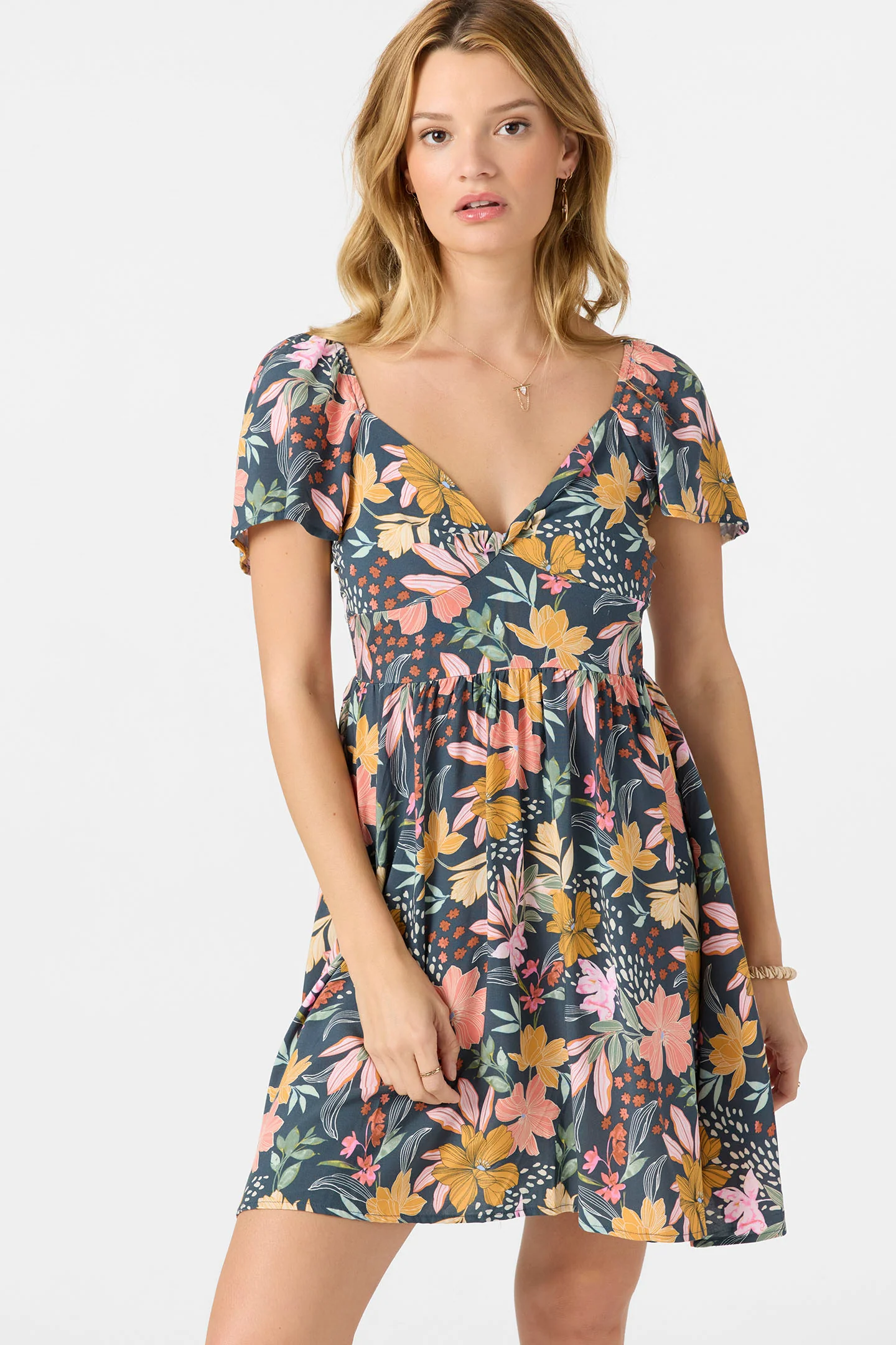 Carina Floral Mini Dress