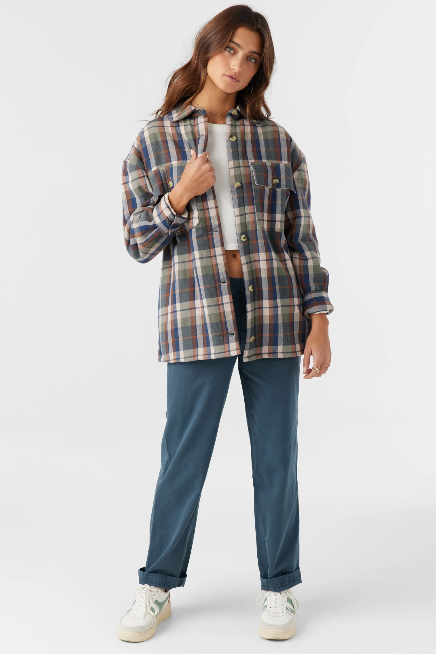Chance High Pile Lined Flannel Jacket - Image 3