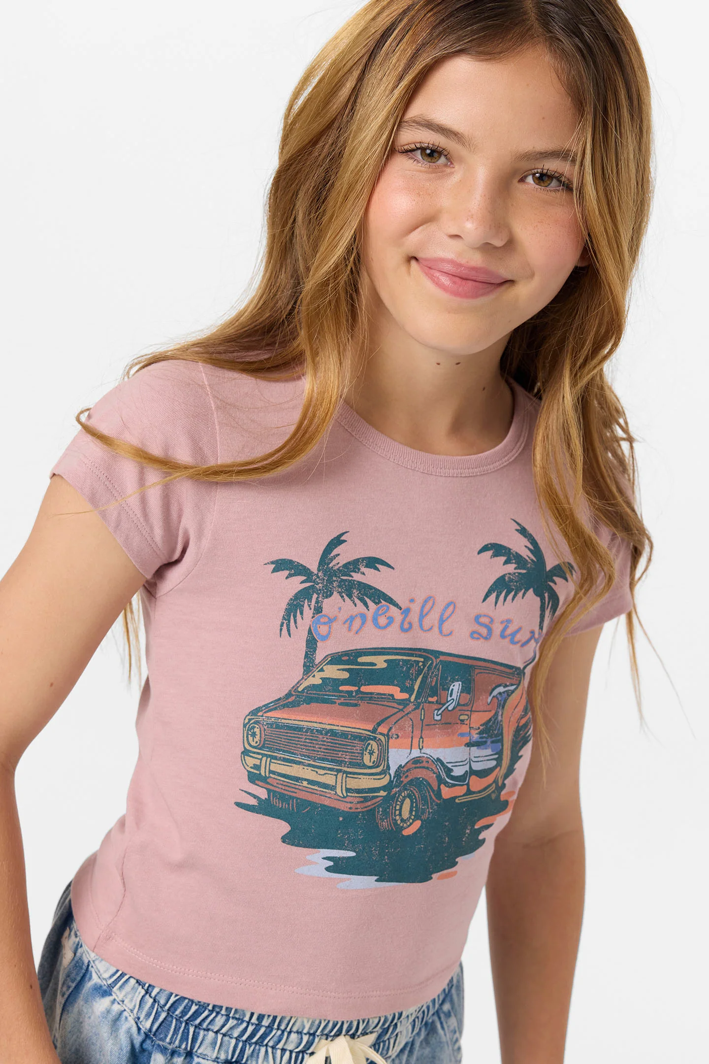 Girl's Coastal Cruiser Willa Skimmer Tee - Image 4