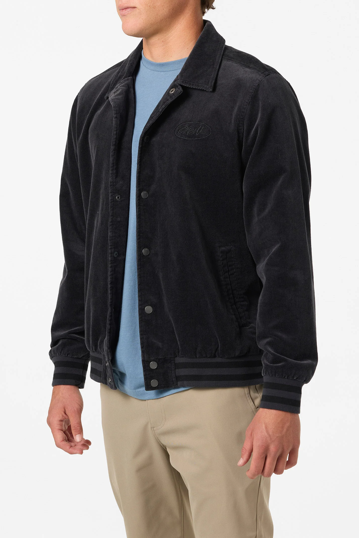 Cowell Cord Bomber Varsity Jacket - Image 3