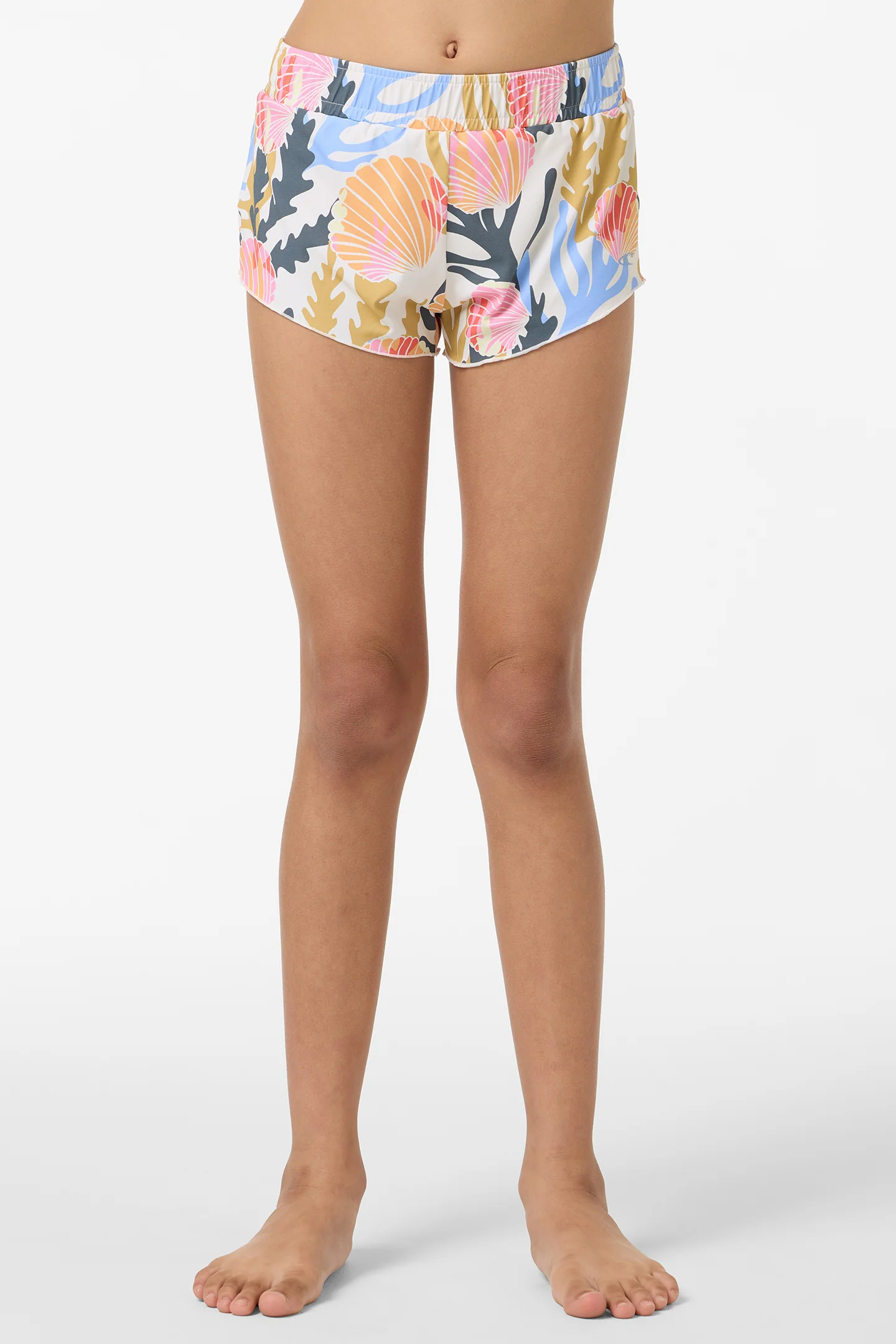 Girl's Cruising Printed 2" Elastic Boardshorts - Image 4