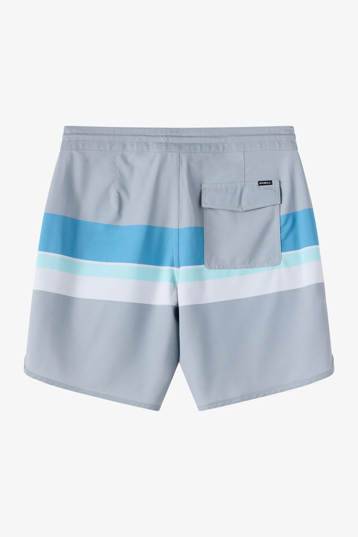 Boy's Cruzer Stripe Scallop 16" Boardshorts - Image 5