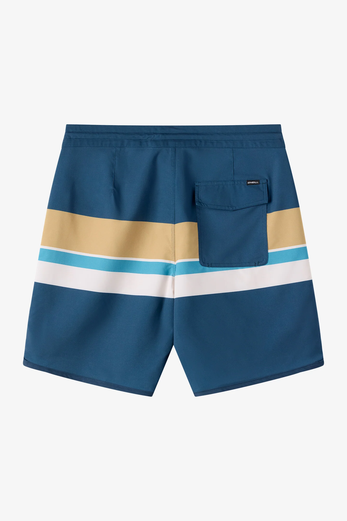 Boy's Cruzer Stripe Scallop 16" Boardshorts - Image 5