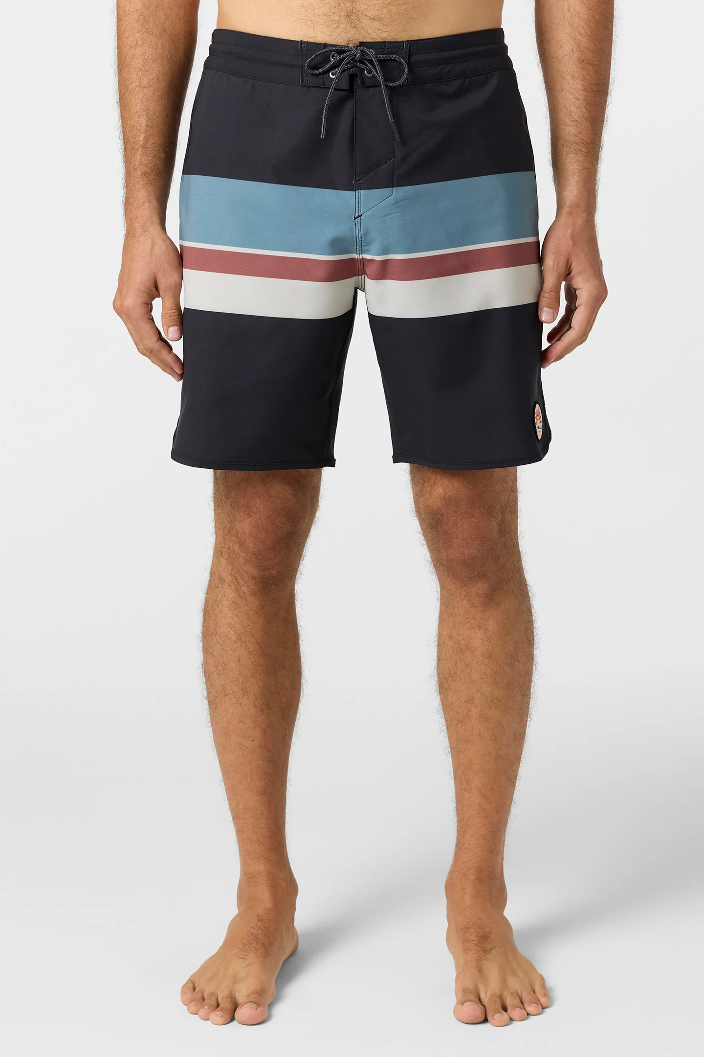 Cruzer Stripe Scallop 18" Boardshorts - Image 2