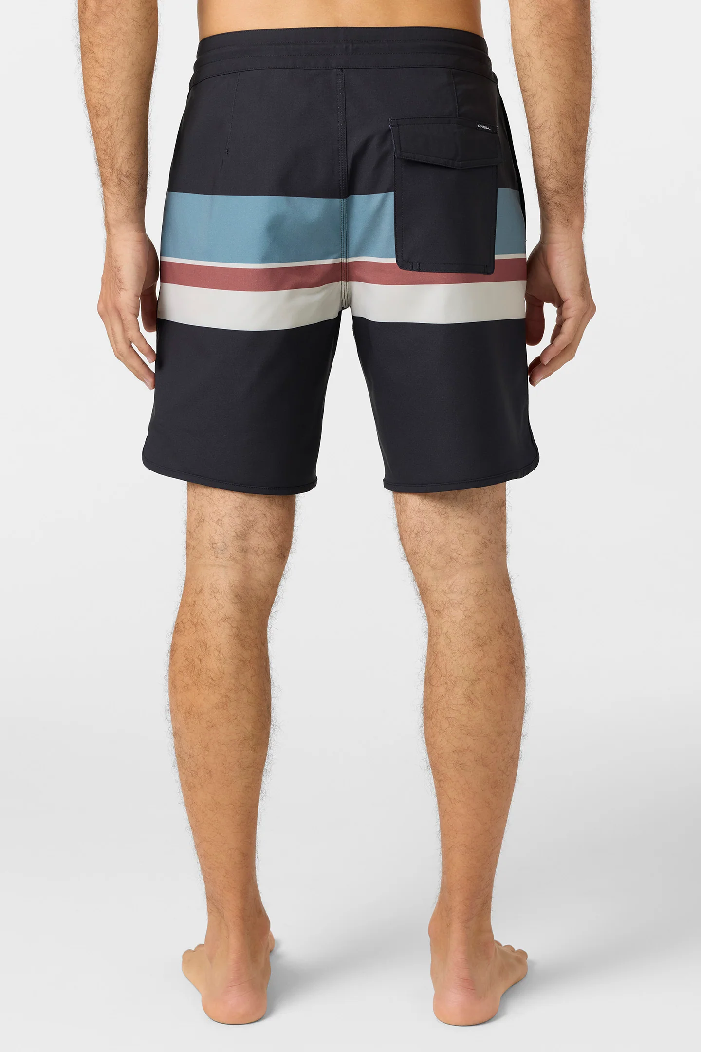 Cruzer Stripe Scallop 18" Boardshorts - Image 4