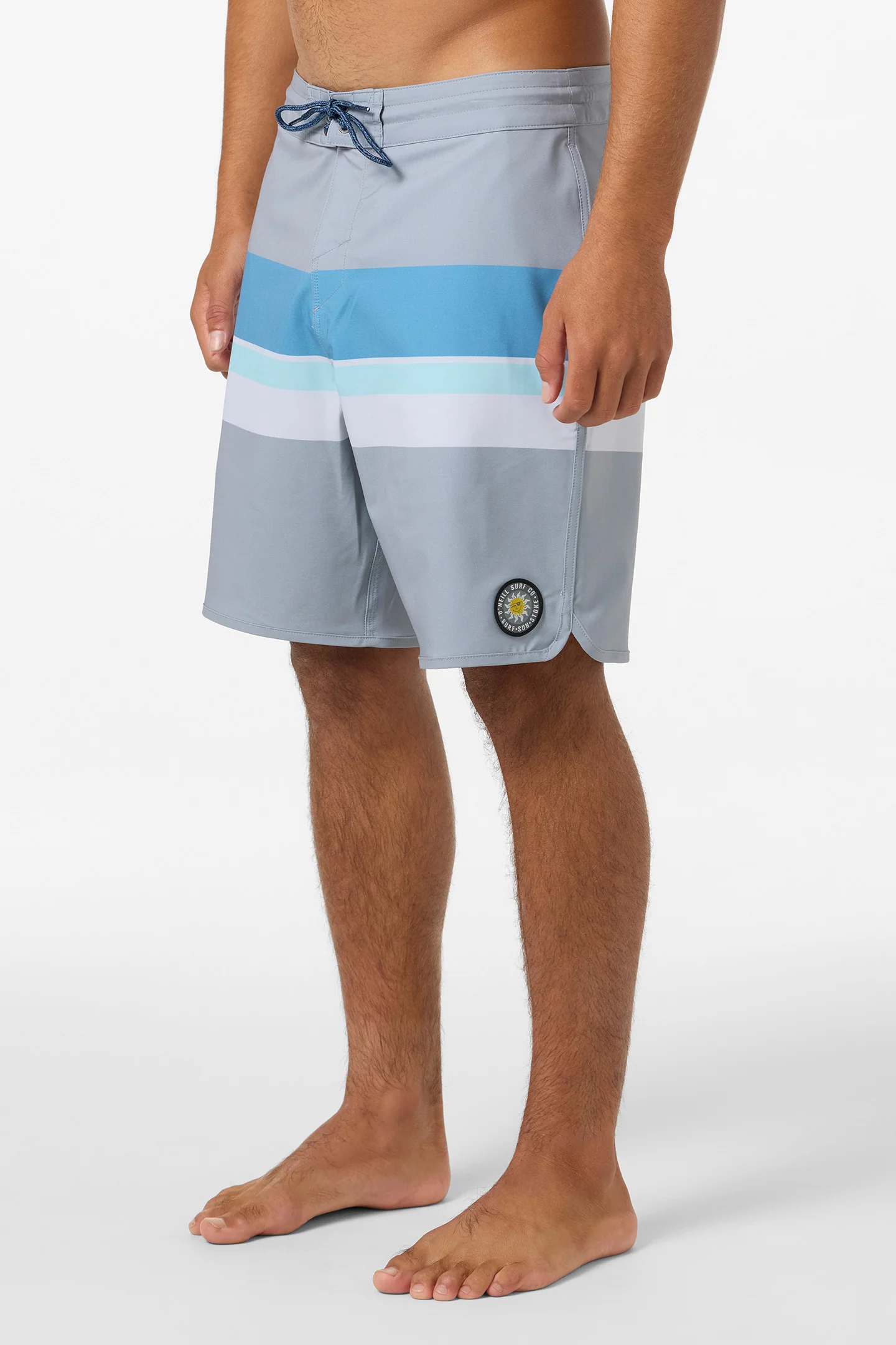 Cruzer Stripe Scallop 18" Boardshorts - Image 3
