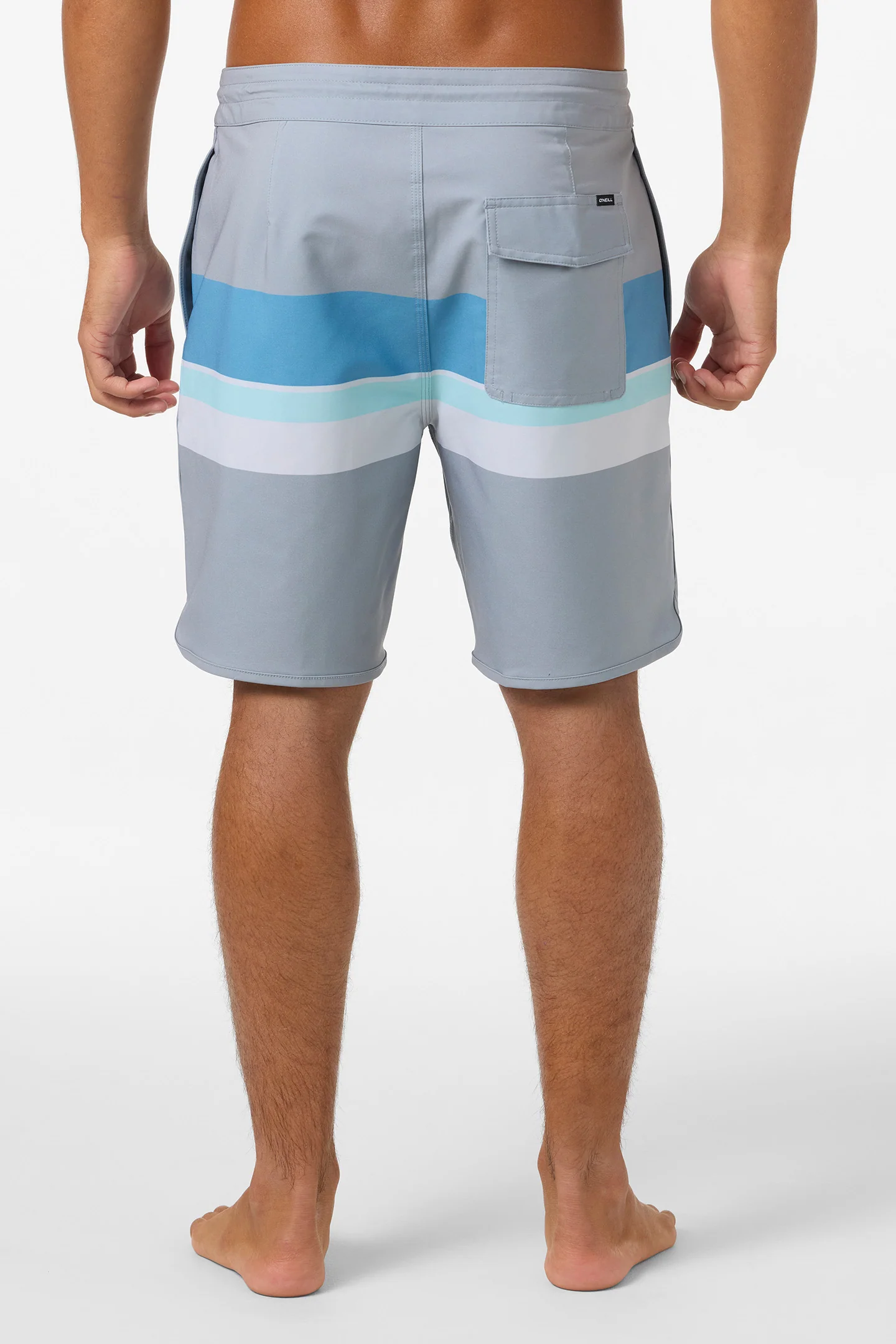 Cruzer Stripe Scallop 18" Boardshorts - Image 4