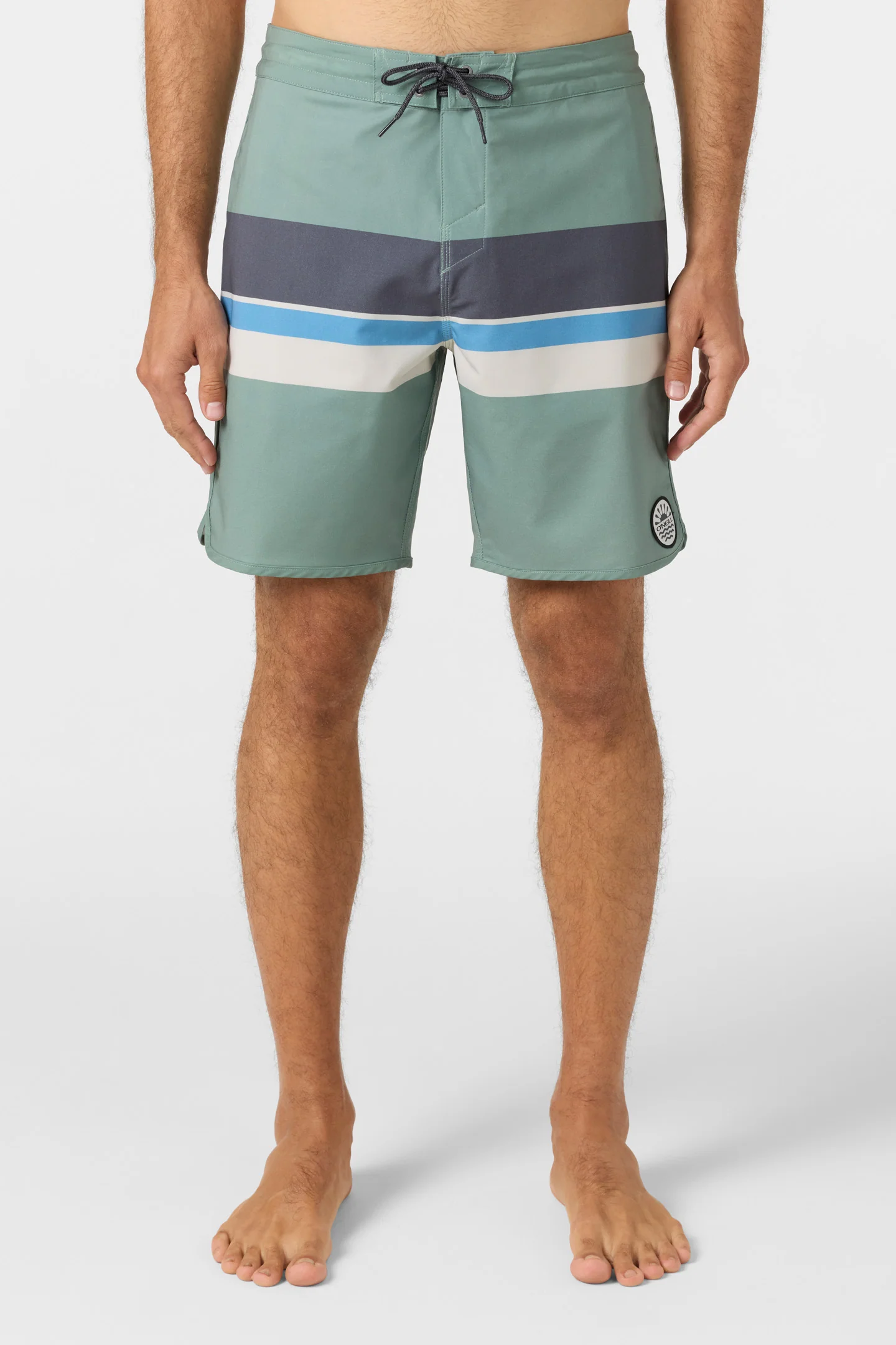 Cruzer Stripe Scallop 18" Boardshorts - Image 3