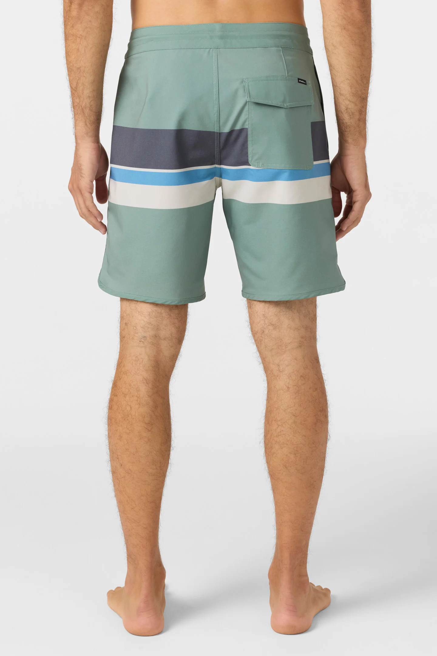 Cruzer Stripe Scallop 18" Boardshorts - Image 6