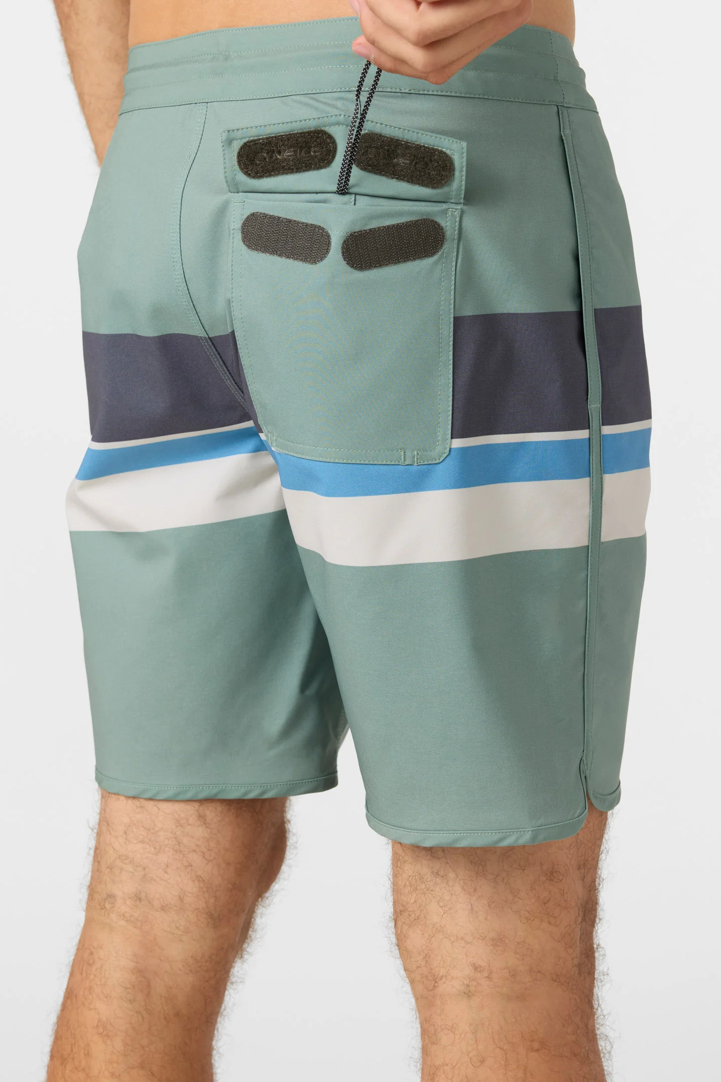Cruzer Stripe Scallop 18" Boardshorts - Image 7