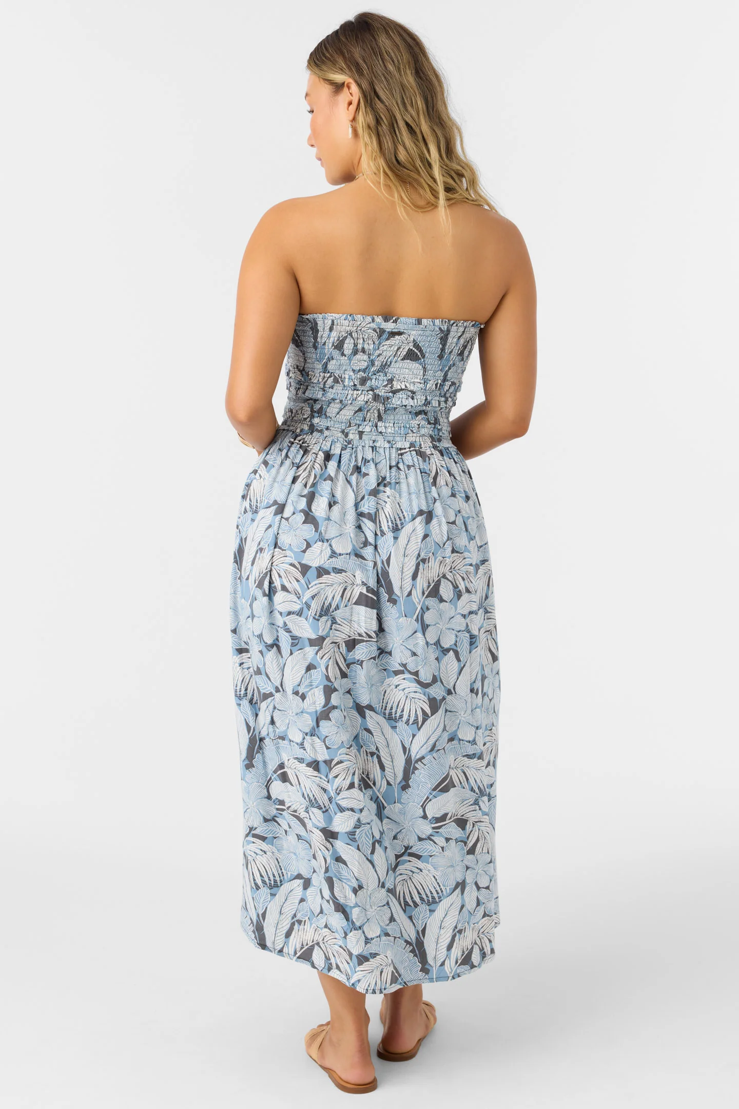 Devyn Palmetto Floral Midi Dress - Image 8
