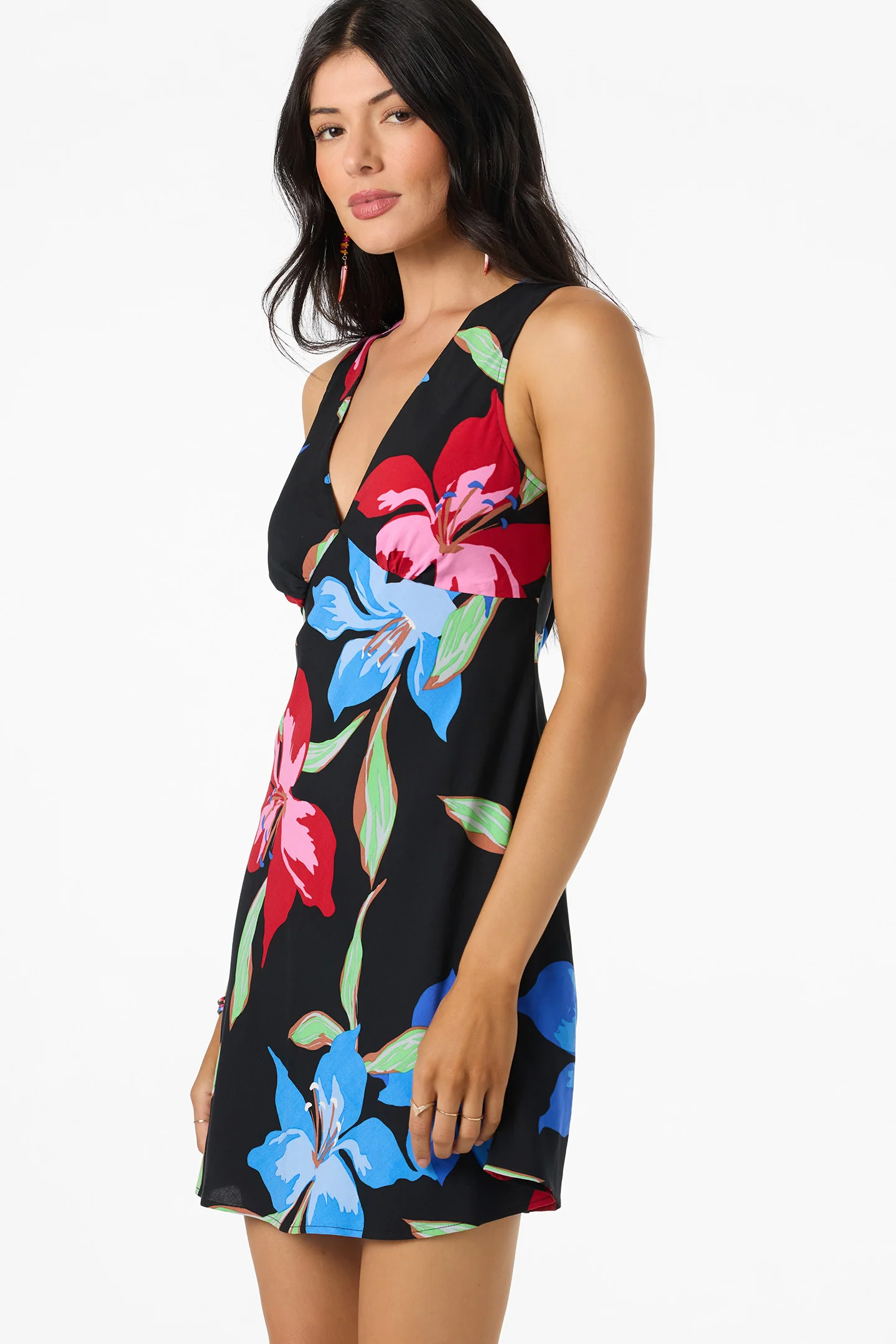 Eloise Floral Short Dress - Image 5