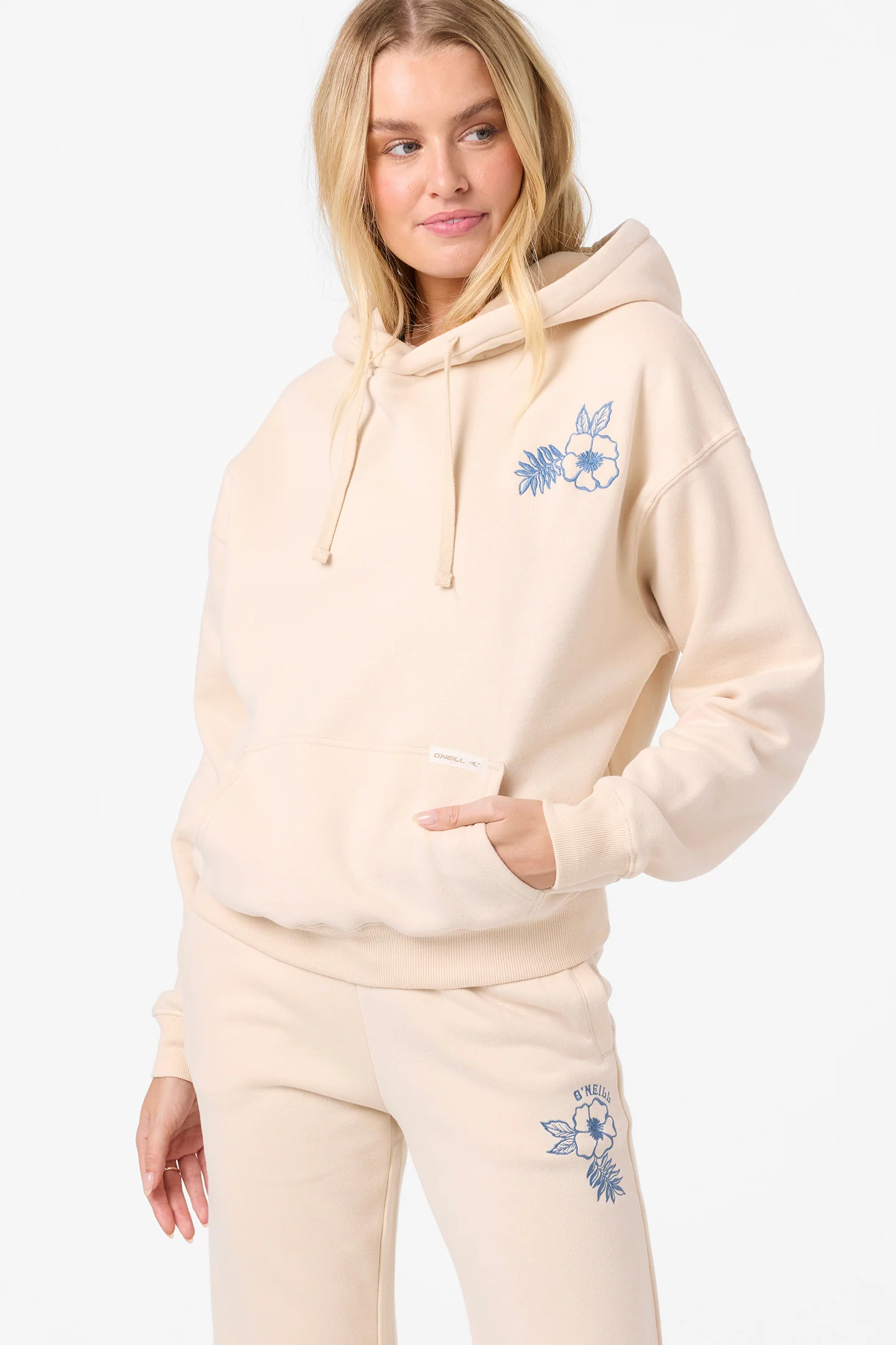 Flora Drift Hoodie Pullover Fleece