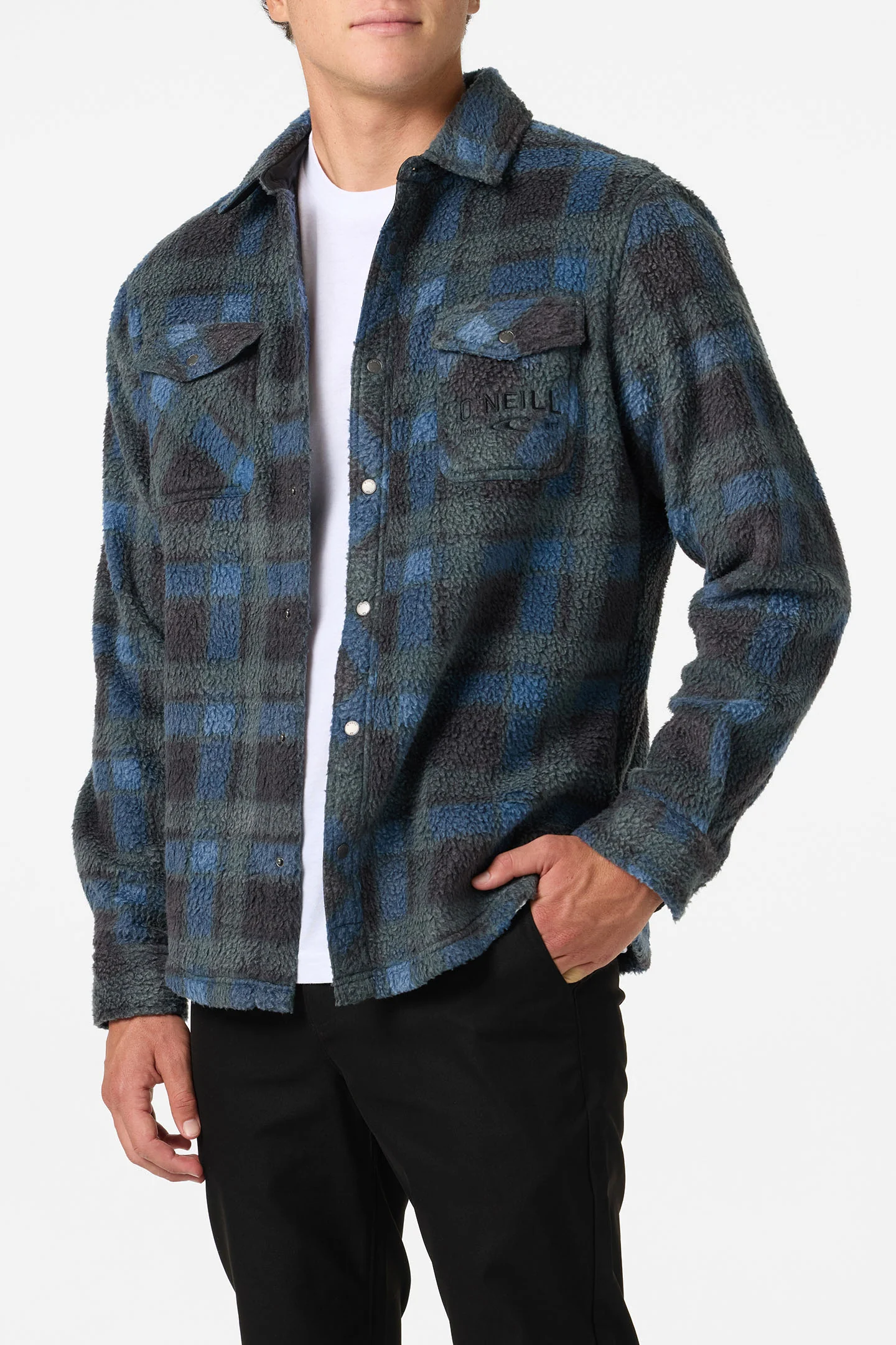 Glacier High Pile Superfleece Standard Fit Overshirt - Image 3