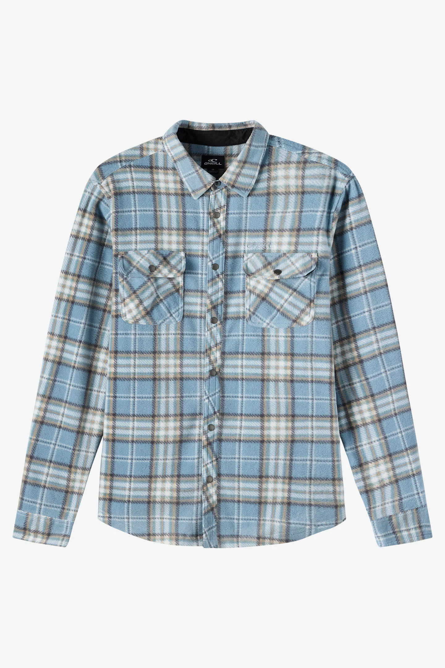 Boy's Glacier Plaid Superfleece Long Sleeve Shirt