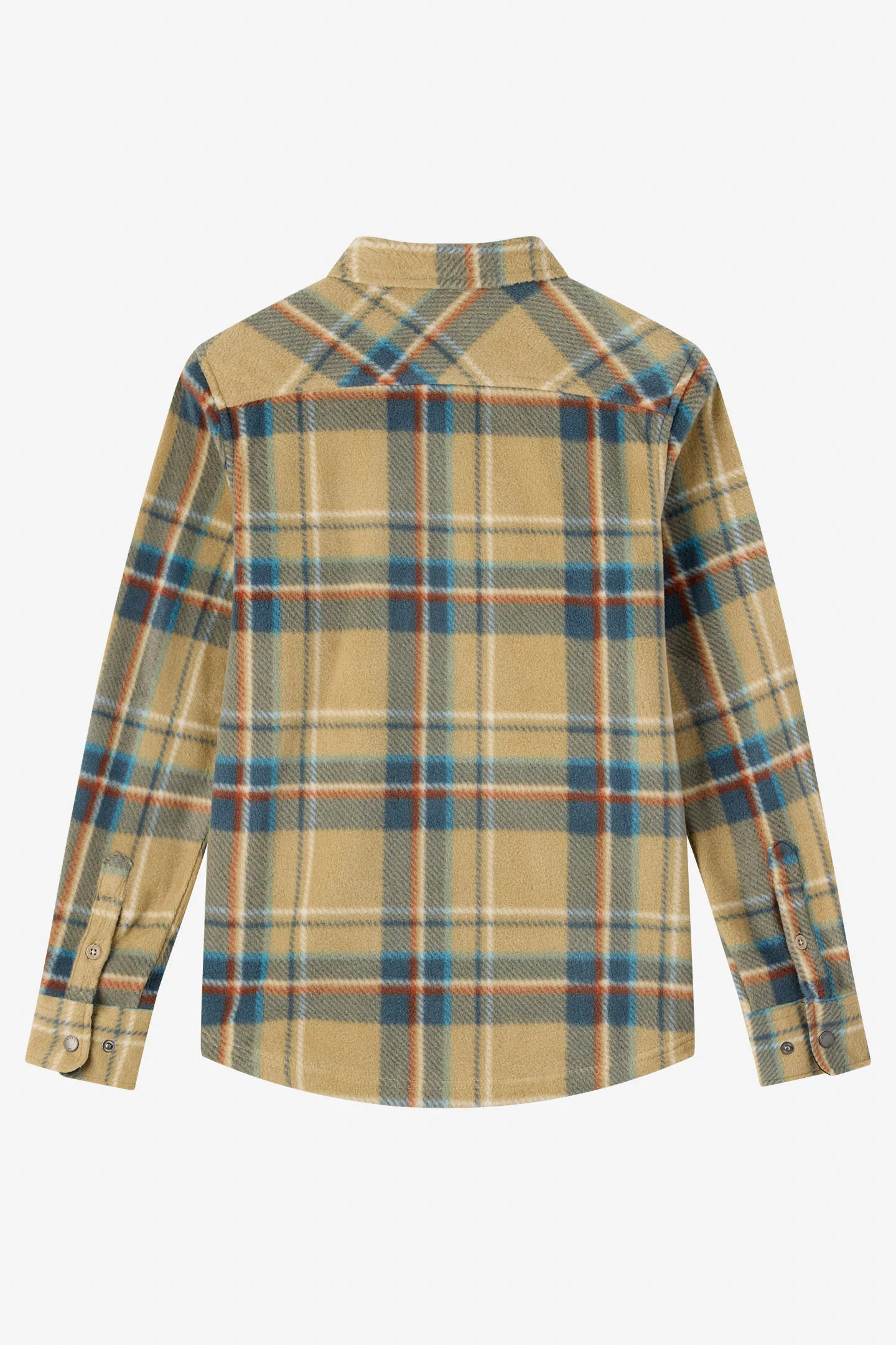 Boy's Glacier Plaid Superfleece Long Sleeve Shirt - Image 5