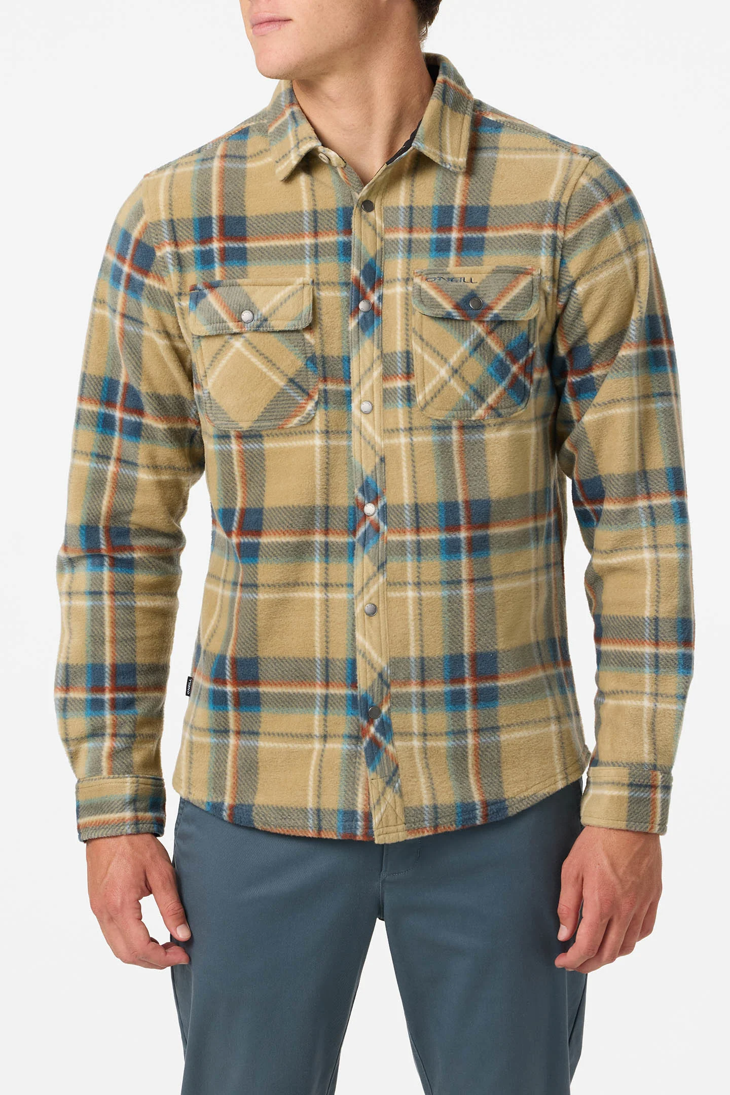Glacier Plaid Superfleece Standard Fit Long Sleeve Shirt - Image 2