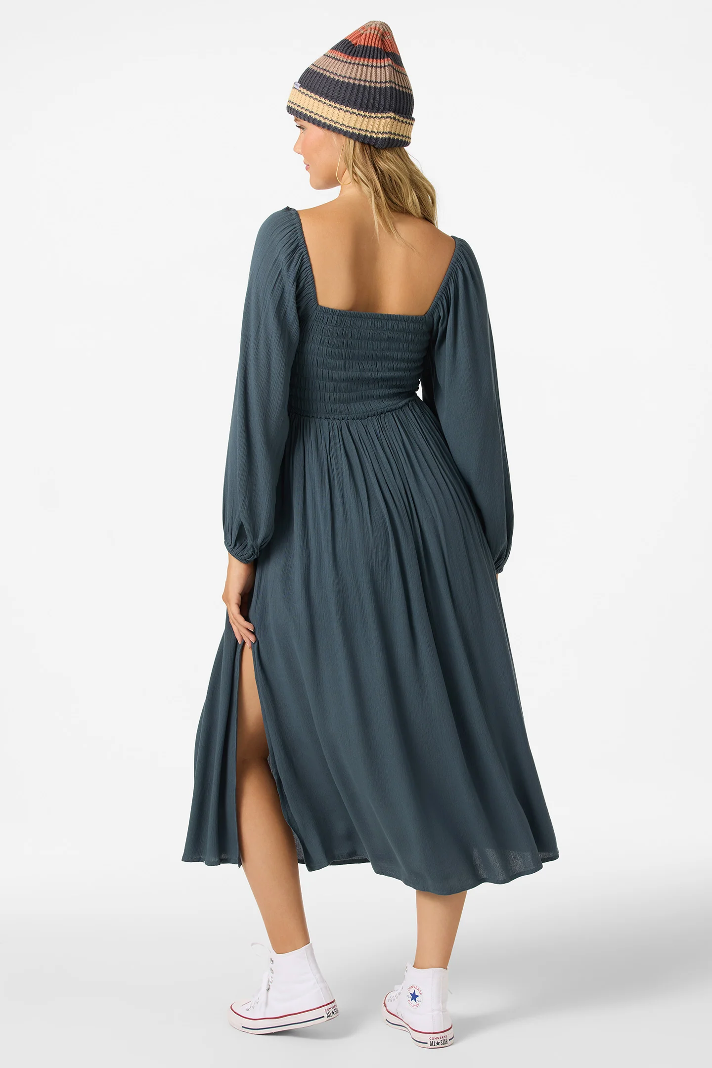 Gracyn Solid Midi Dress - Image 2