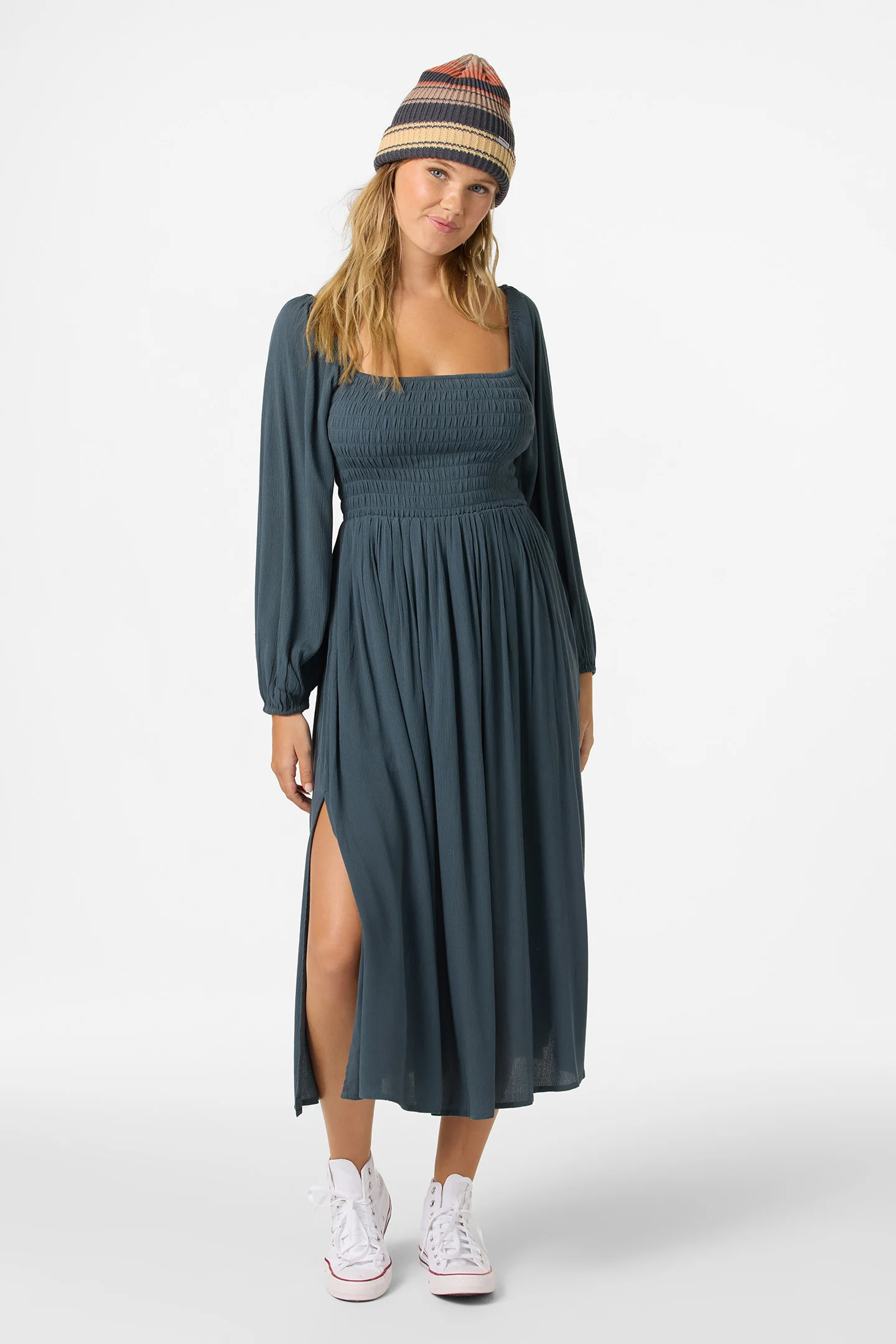 Gracyn Solid Midi Dress - Image 3